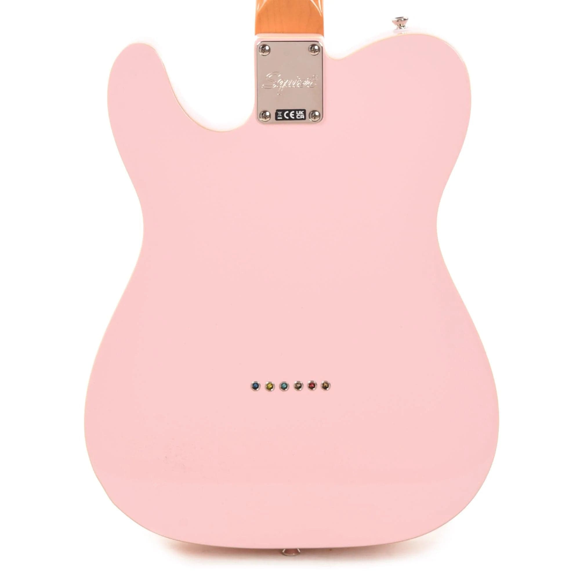 Squier Classic Vibe 60s Custom Telecaster HS Shell Pink Electric Guitars / Solid Body