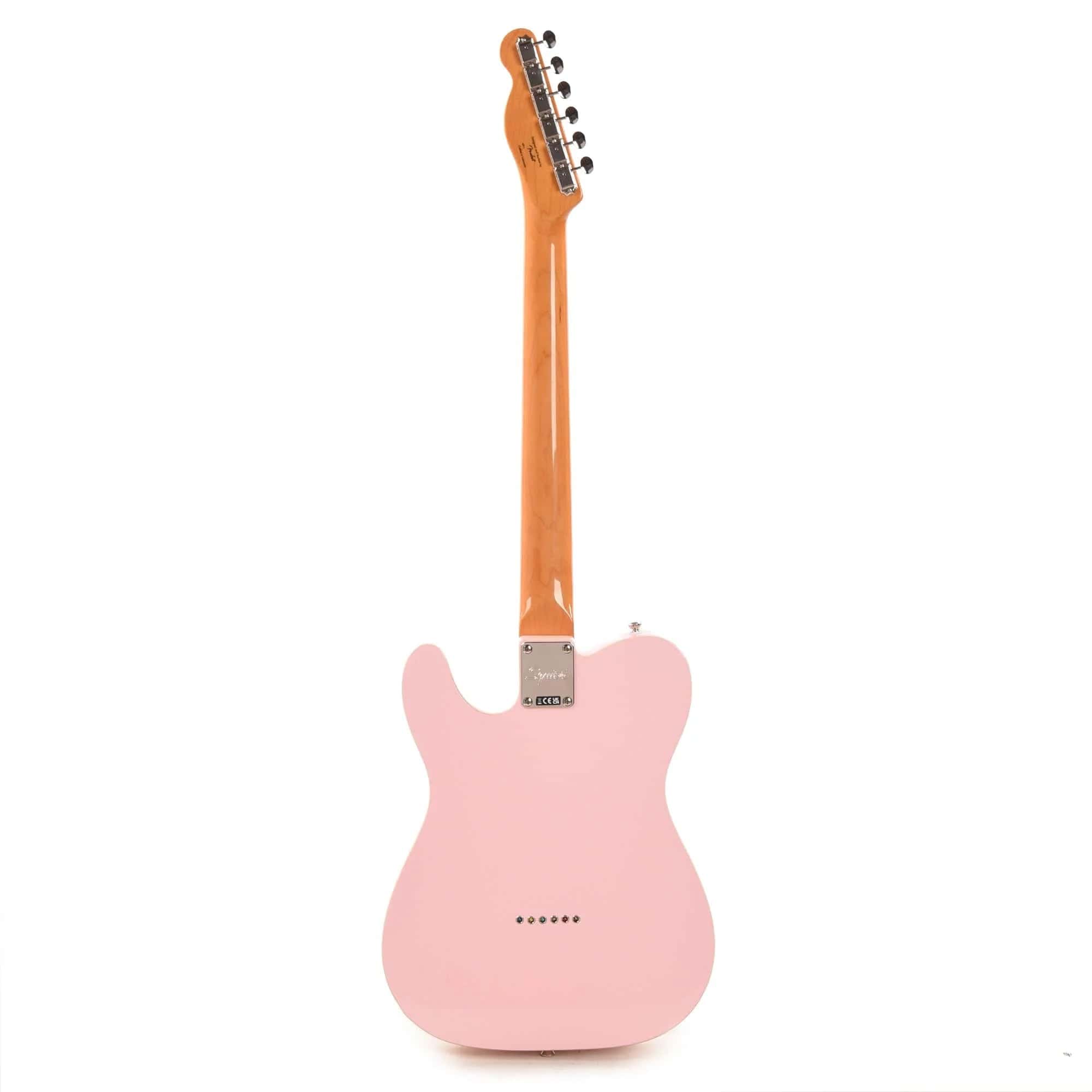 Squier Classic Vibe 60s Custom Telecaster HS Shell Pink Electric Guitars / Solid Body