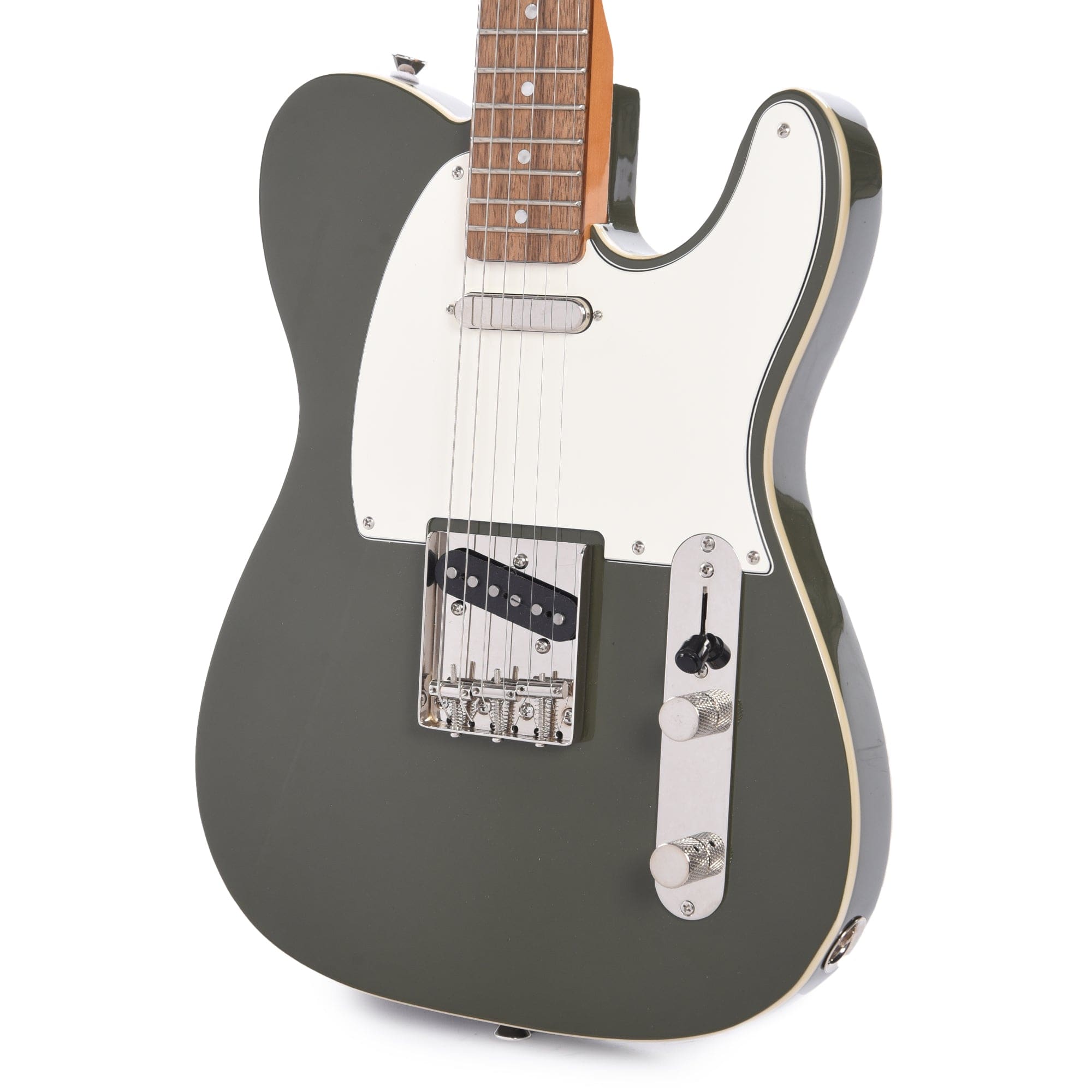 Squier Classic Vibe '60s Custom Telecaster Olive Electric Guitars / Solid Body