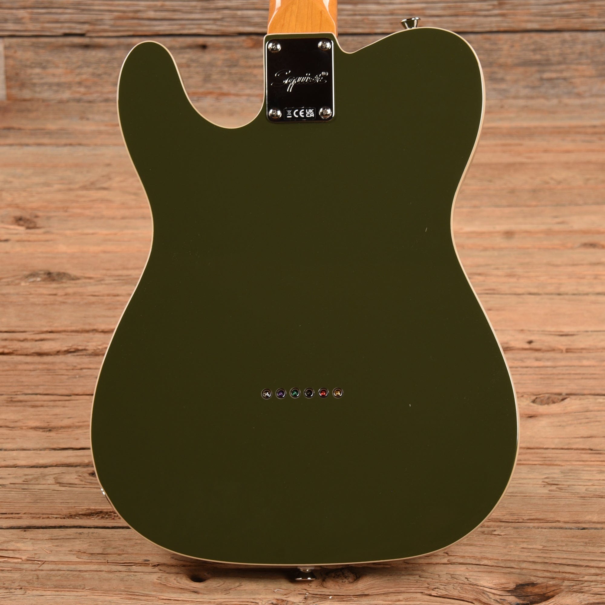 Squier Classic Vibe '60s Custom Telecaster Olive Electric Guitars / Solid Body