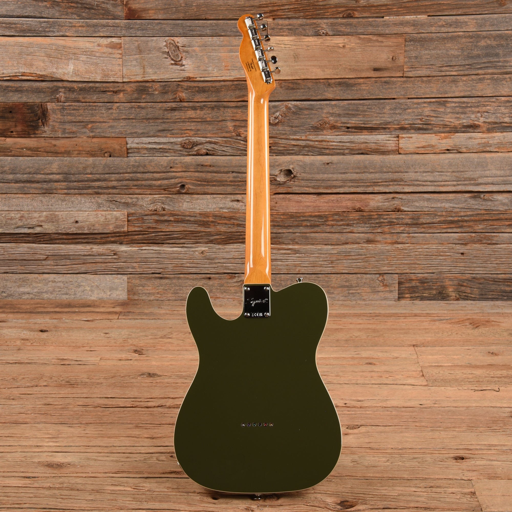 Squier Classic Vibe '60s Custom Telecaster Olive Electric Guitars / Solid Body