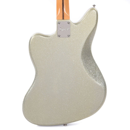 Squier Classic Vibe '60s Jaguar Silver Sparkle w/Matching Headcap Electric Guitars / Solid Body