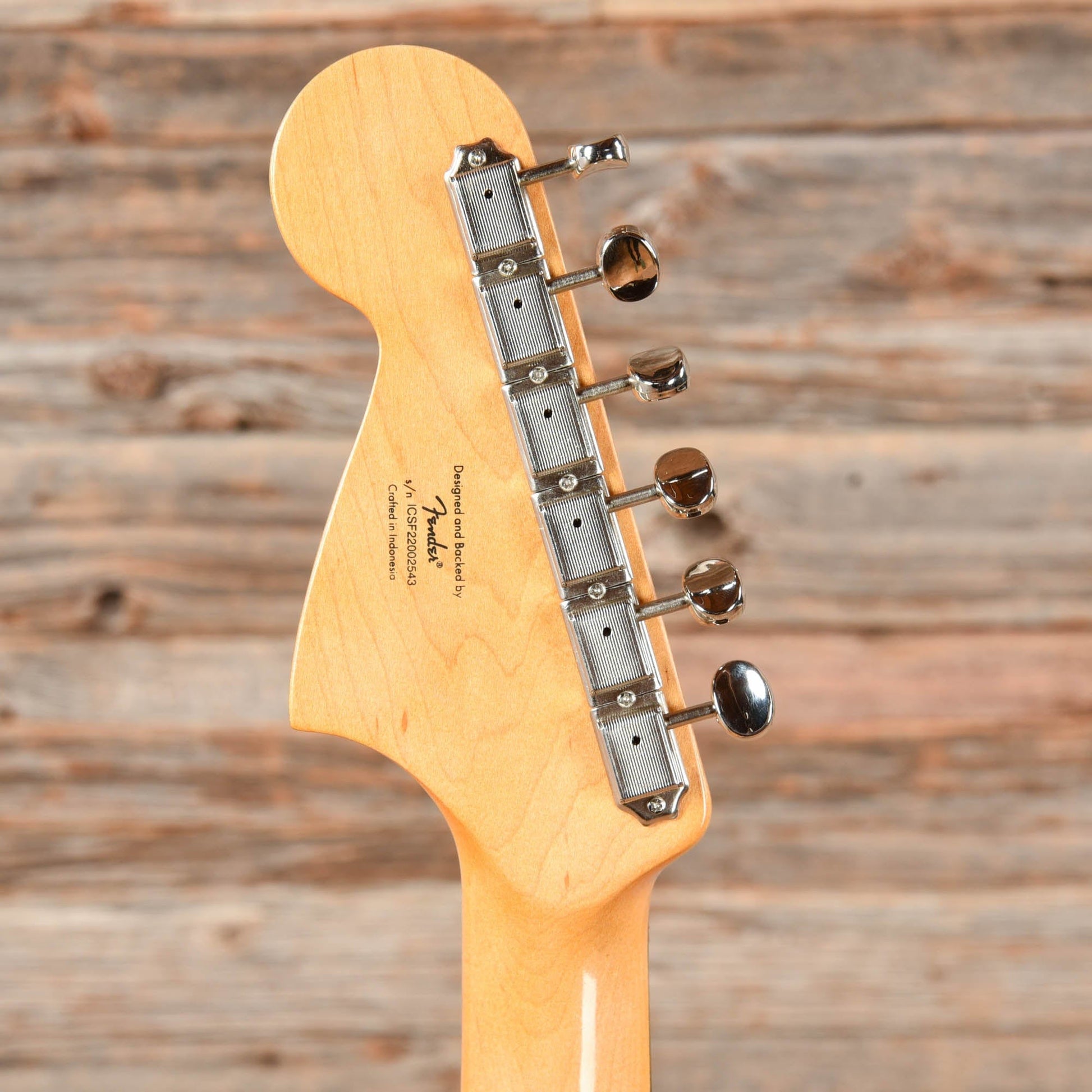 Squier Classic Vibe '60s Jaguar Silver Sparkle w/Matching Headcap Electric Guitars / Solid Body