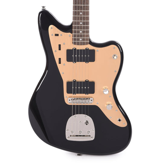 Squier Classic Vibe '60s Jazzmaster Black w/Gold Anodized Pickguard Electric Guitars / Solid Body