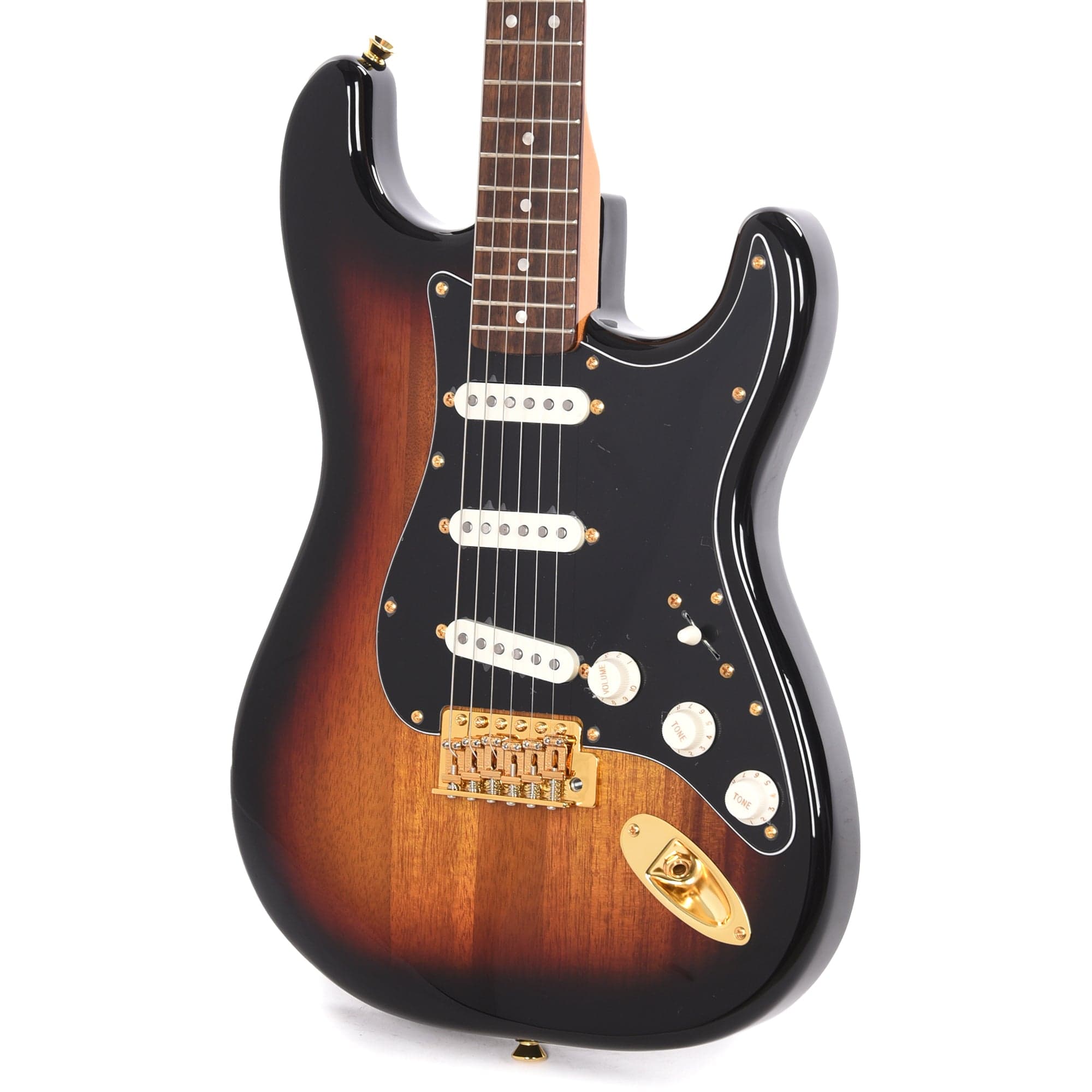 Squier Classic Vibe '60s Stratocaster 3-Color Sunburst w/Gold Hardware & Black Pickguard Electric Guitars / Solid Body