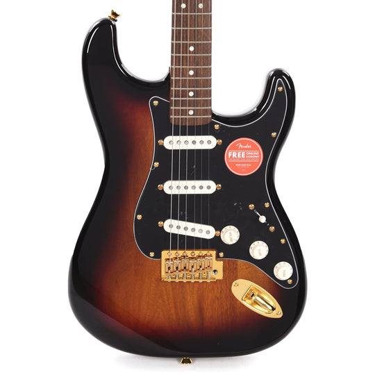 Squier Classic Vibe '60s Stratocaster 3-Color Sunburst w/Gold Hardware & Black Pickguard Electric Guitars / Solid Body