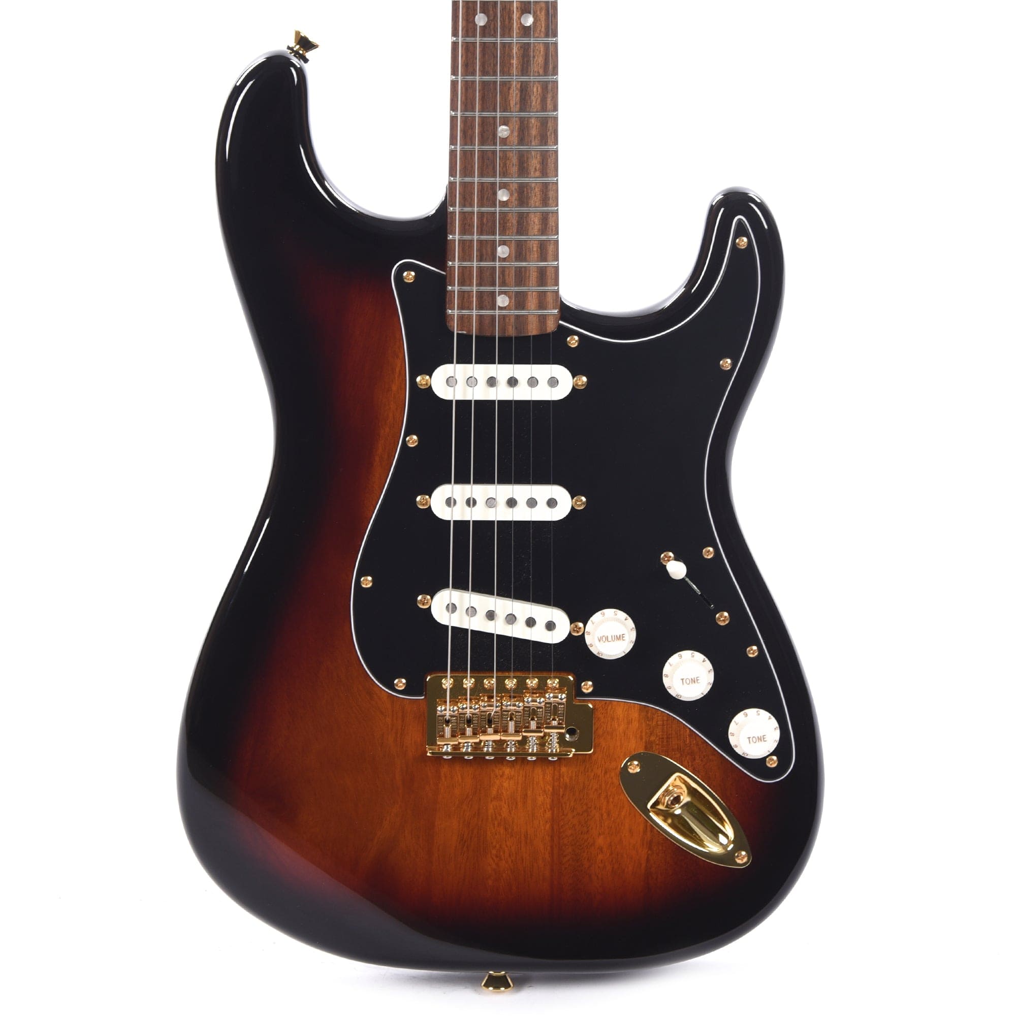 Squier Classic Vibe '60s Stratocaster 3-Color Sunburst w/Gold Hardware & Black Pickguard Electric Guitars / Solid Body