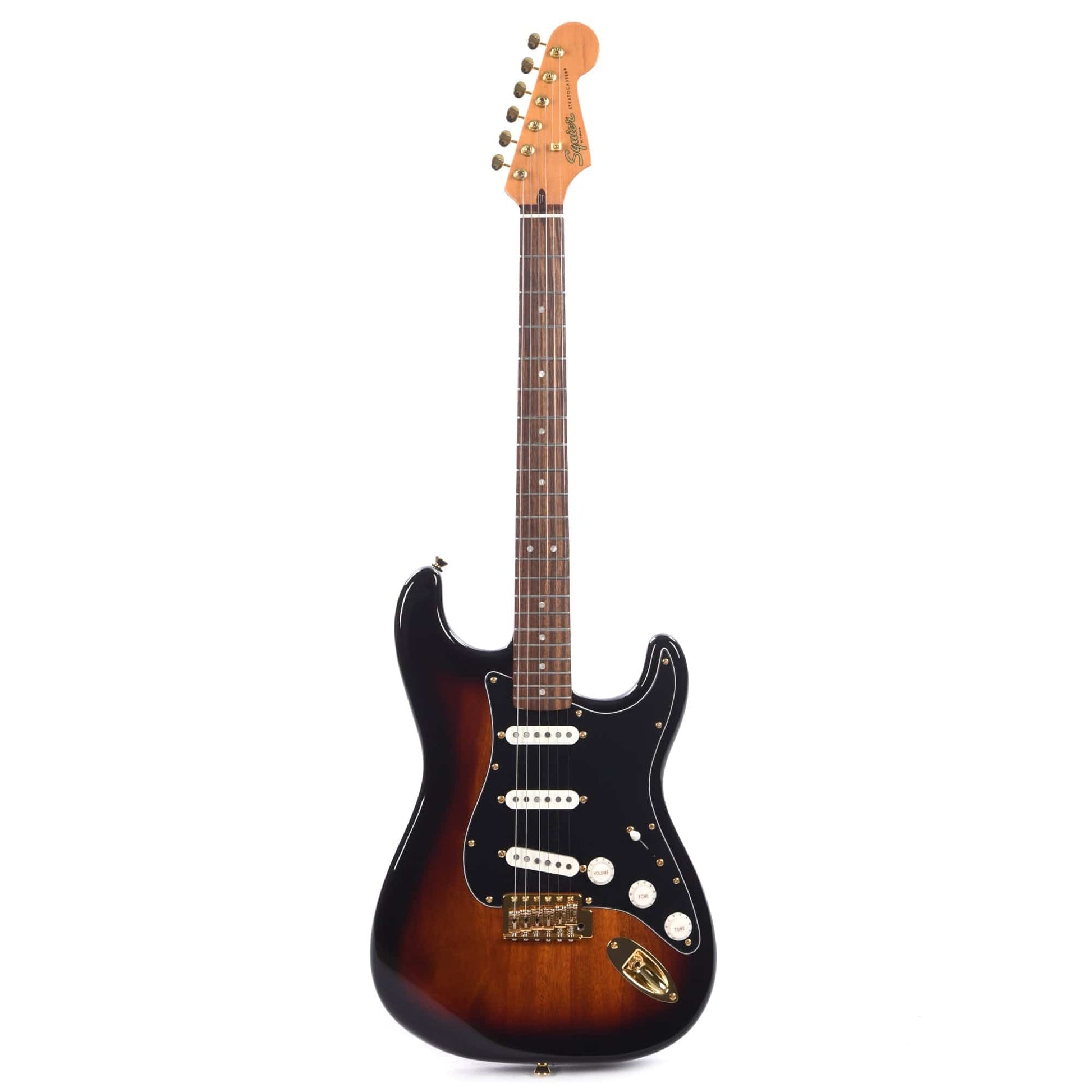 Squier Classic Vibe '60s Stratocaster 3-Color Sunburst w/Gold Hardware & Black Pickguard Electric Guitars / Solid Body