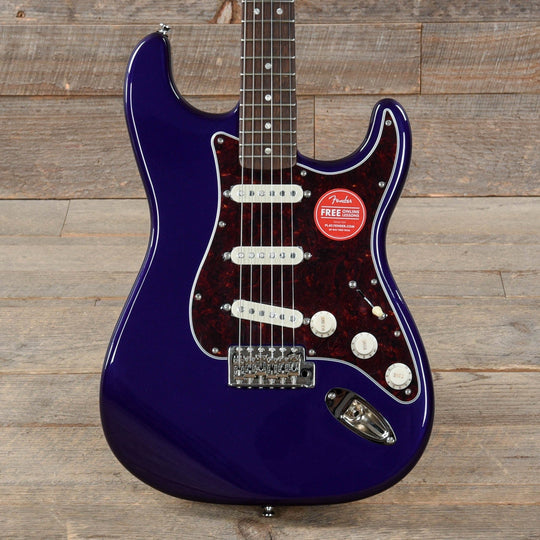 Squier Classic Vibe '60s Stratocaster Purple Metallic w/4-Ply Tortoise Pickguard Electric Guitars / Solid Body