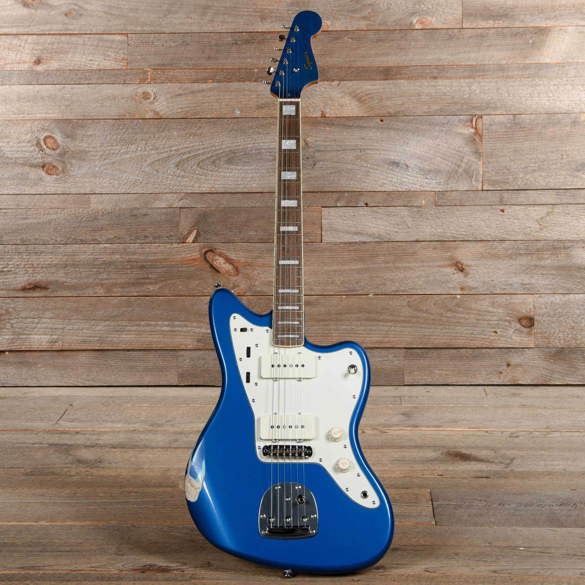 Squier Classic Vibe '70s Jazzmaster Lake Placid Blue w/Matching Headcap Electric Guitars / Solid Body