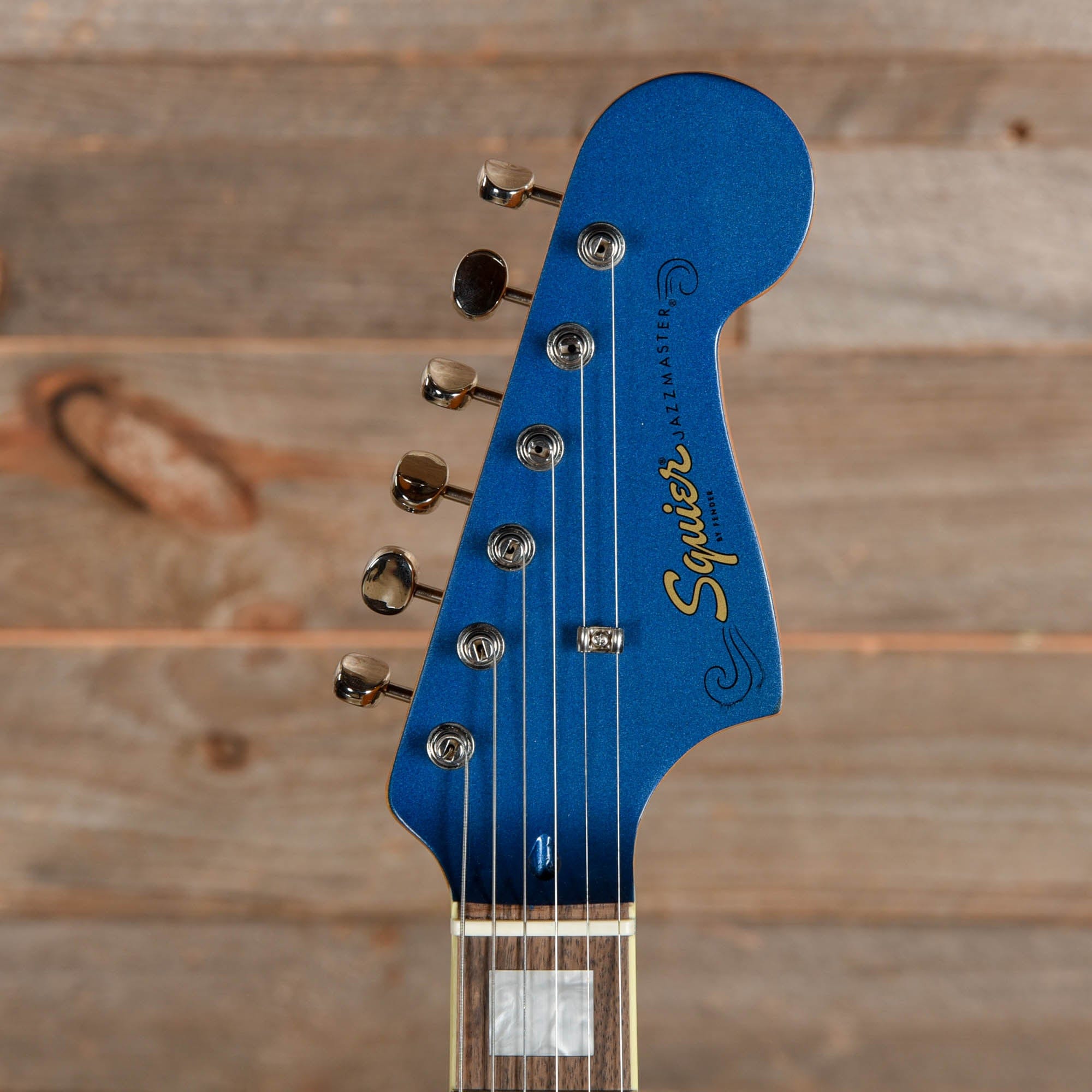 Squier Classic Vibe '70s Jazzmaster Lake Placid Blue w/Matching Headcap Electric Guitars / Solid Body