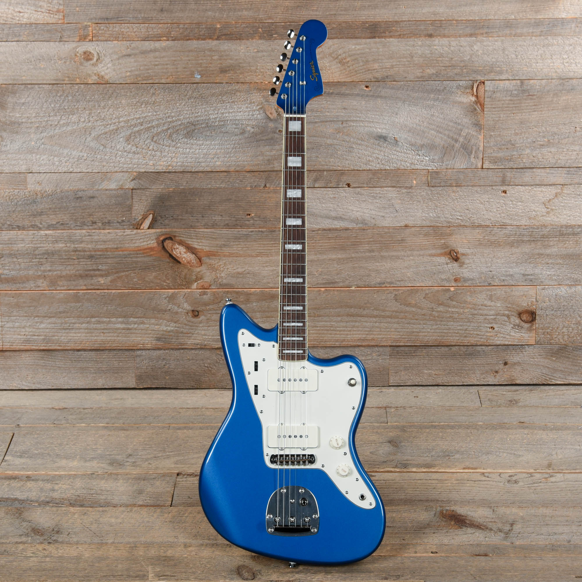 Squier Classic Vibe '70s Jazzmaster Lake Placid Blue w/Matching Headcap Electric Guitars / Solid Body