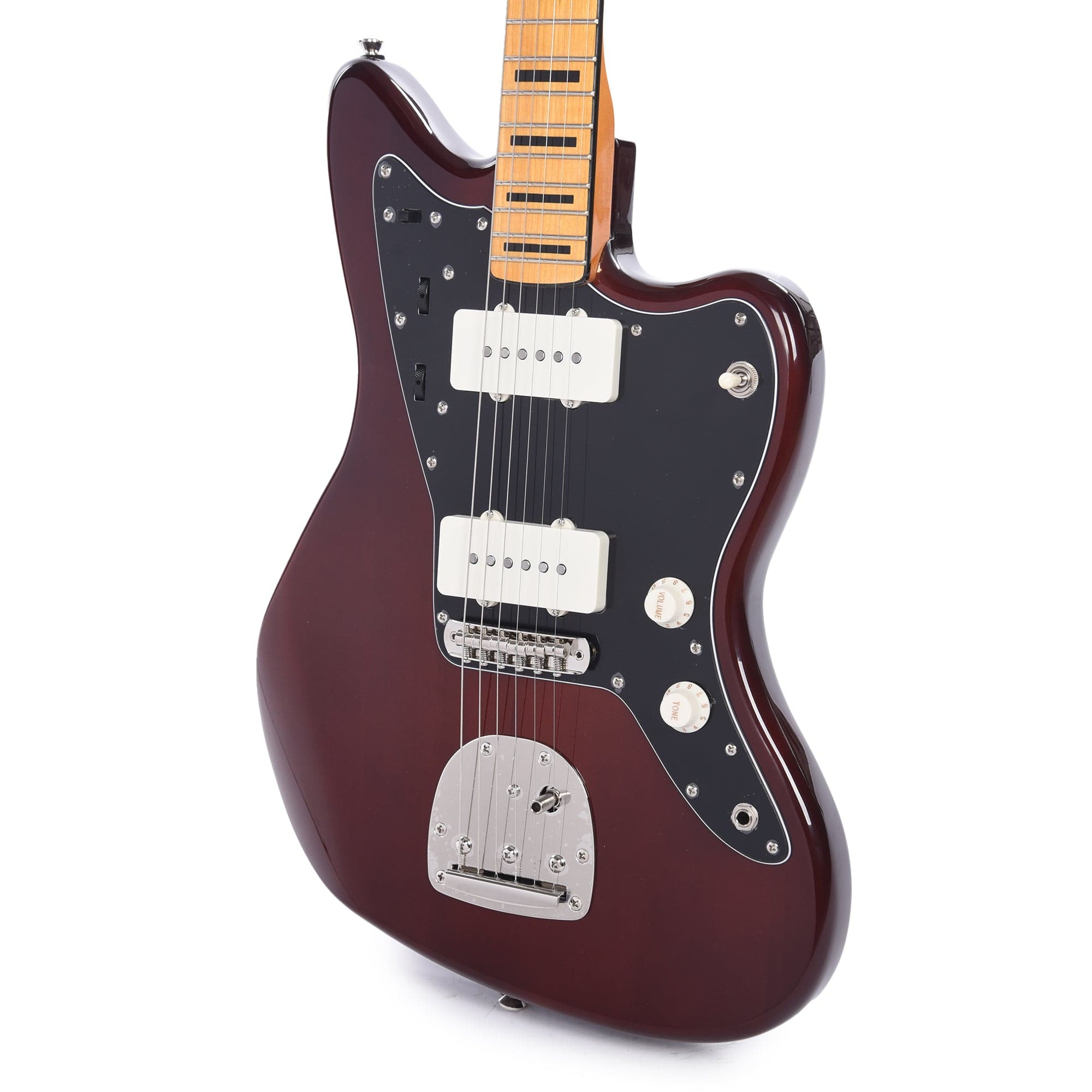 Squier Classic Vibe '70s Jazzmaster Maple Neck Walnut w/Black Blocks/Binding Electric Guitars / Solid Body