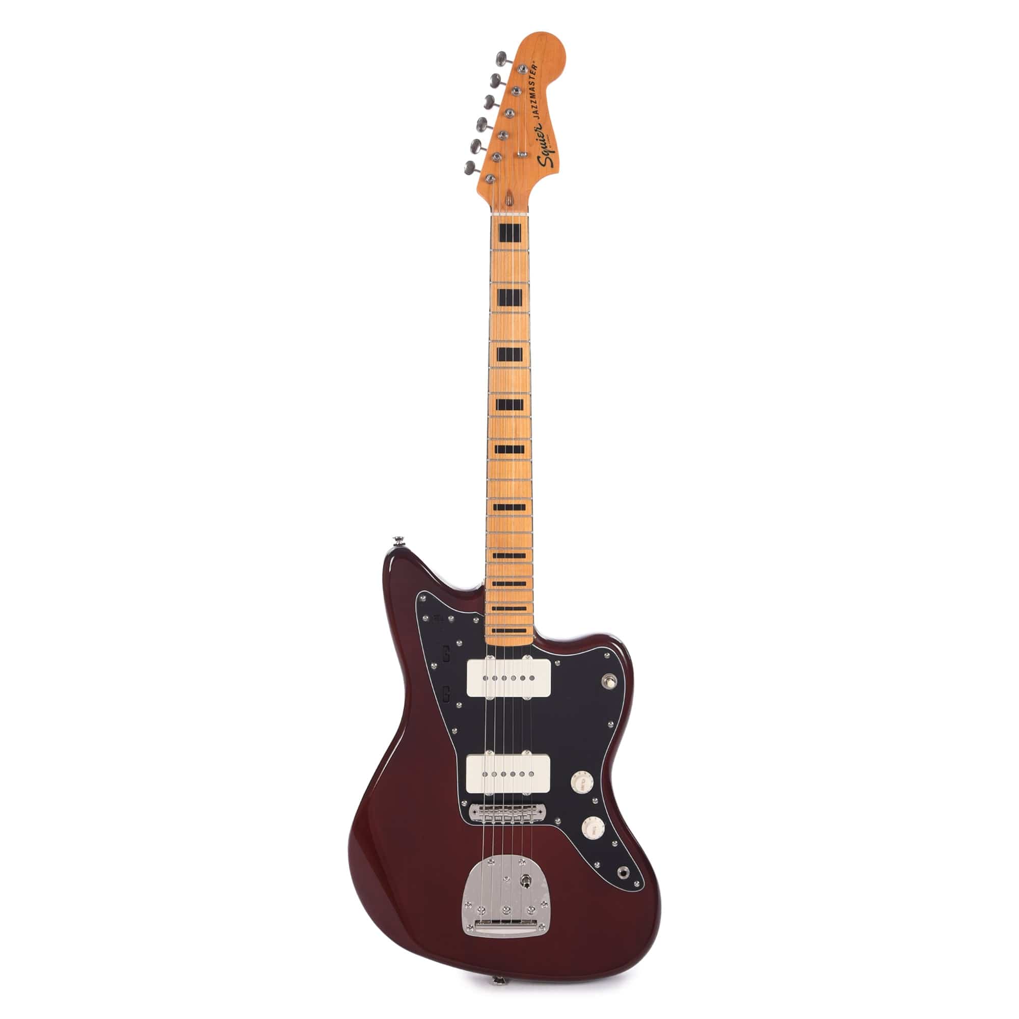 Squier Classic Vibe '70s Jazzmaster Maple Neck Walnut w/Black Blocks/Binding Electric Guitars / Solid Body