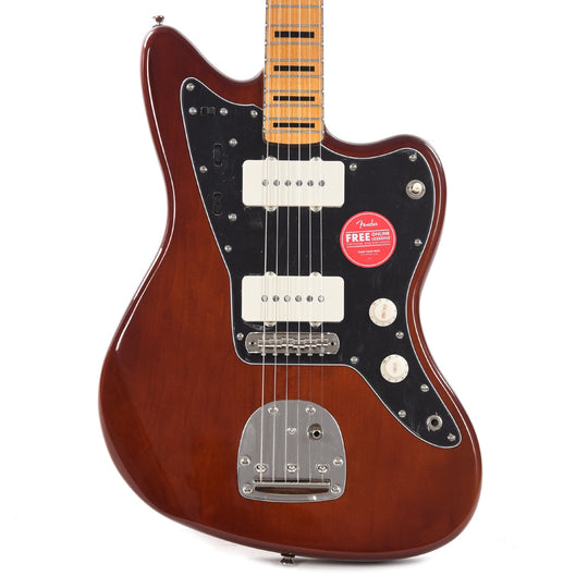 Squier Classic Vibe '70s Jazzmaster Maple Neck Walnut w/Black Blocks/Binding Electric Guitars / Solid Body