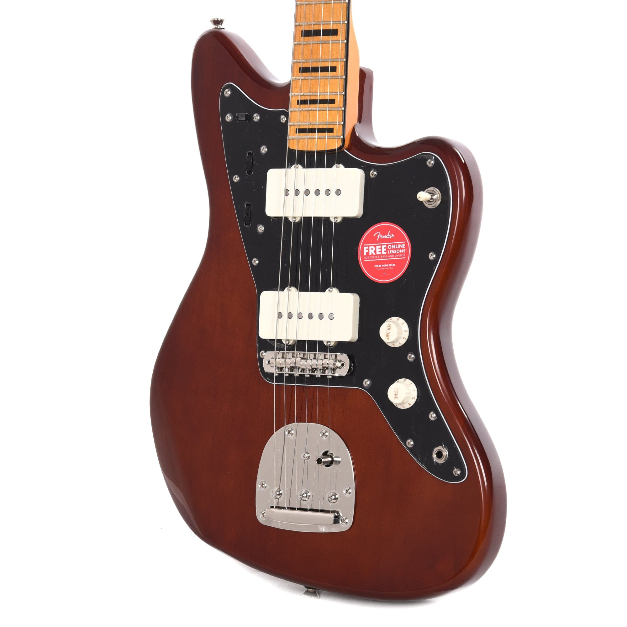 Squier Classic Vibe '70s Jazzmaster Maple Neck Walnut w/Black Blocks/Binding Electric Guitars / Solid Body