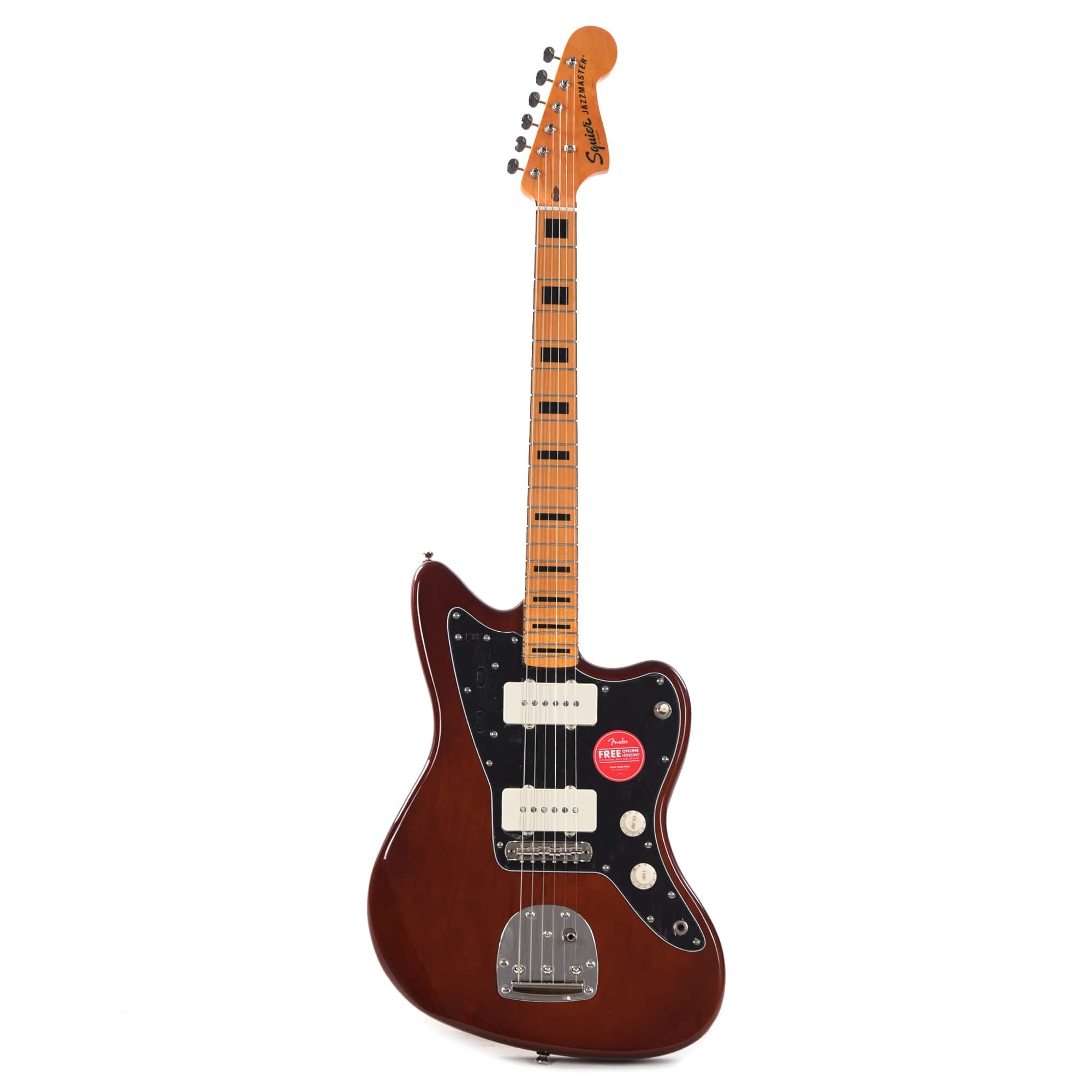 Squier Classic Vibe '70s Jazzmaster Maple Neck Walnut w/Black Blocks/Binding Electric Guitars / Solid Body