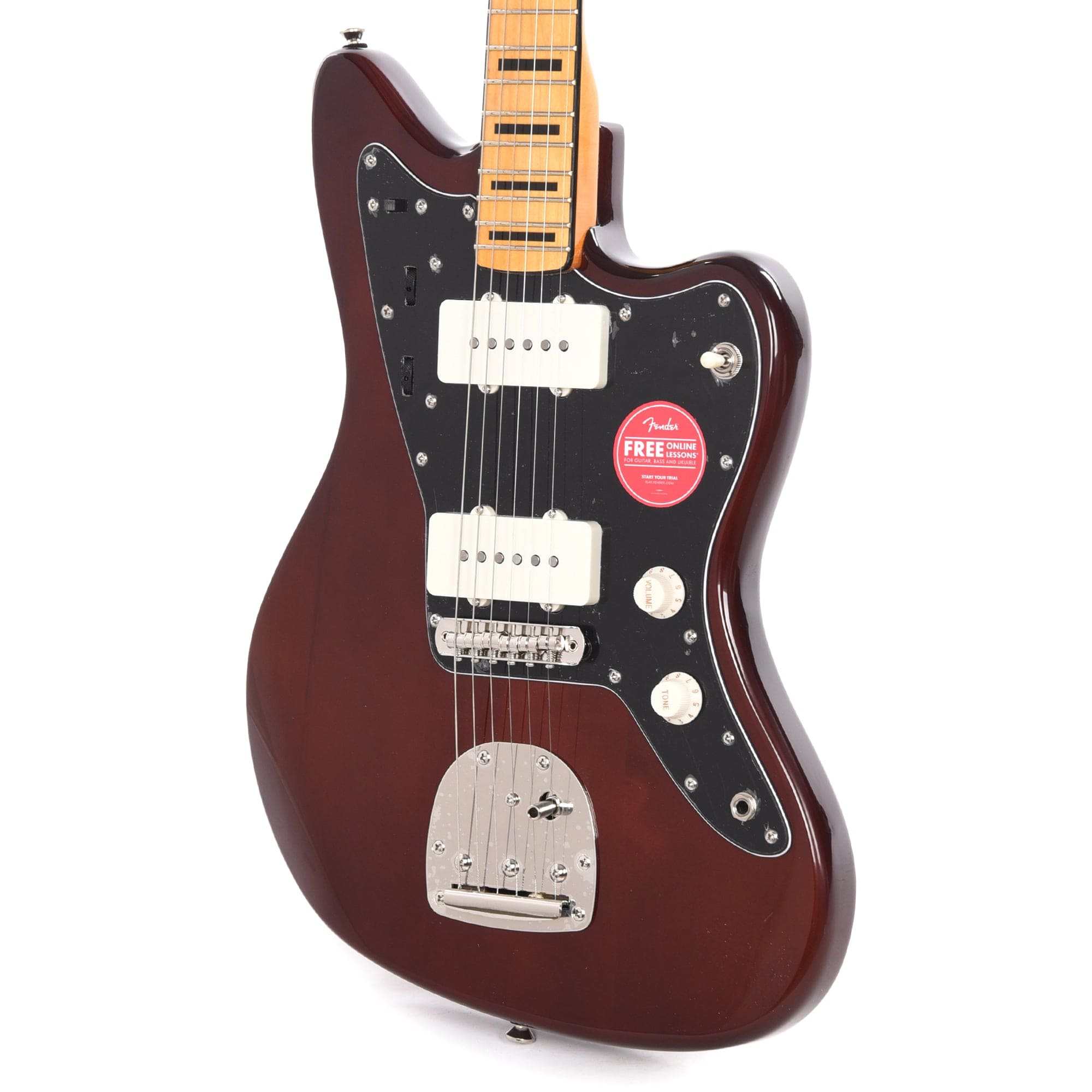 Squier Classic Vibe '70s Jazzmaster Maple Neck Walnut w/Black Blocks/Binding Electric Guitars / Solid Body