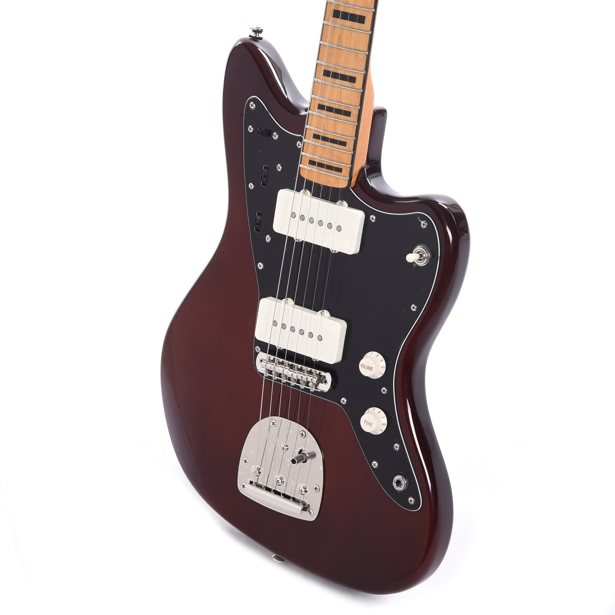 Squier Classic Vibe '70s Jazzmaster Maple Neck Walnut w/Black Blocks/Binding Electric Guitars / Solid Body