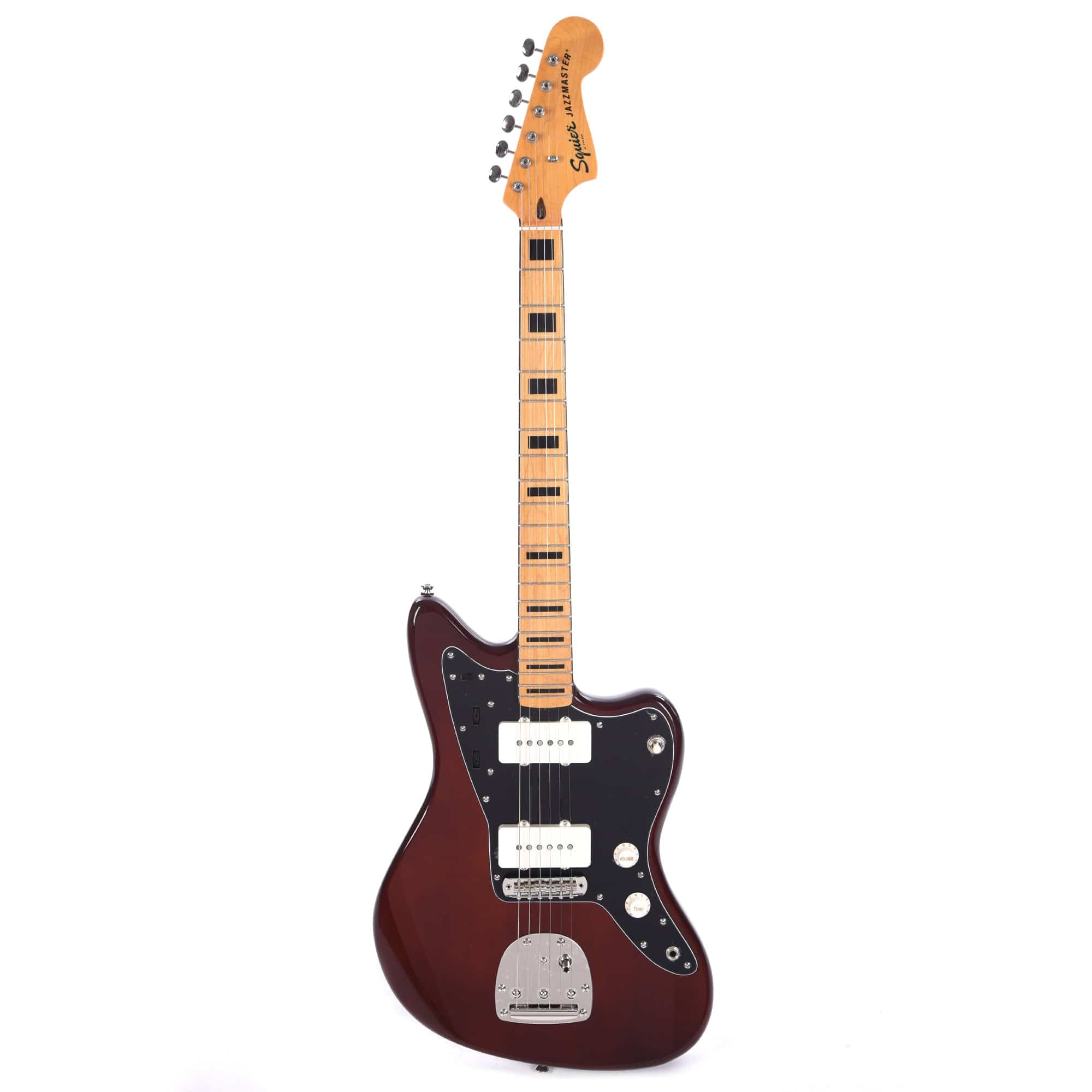 Squier Classic Vibe '70s Jazzmaster Maple Neck Walnut w/Black Blocks/Binding Electric Guitars / Solid Body