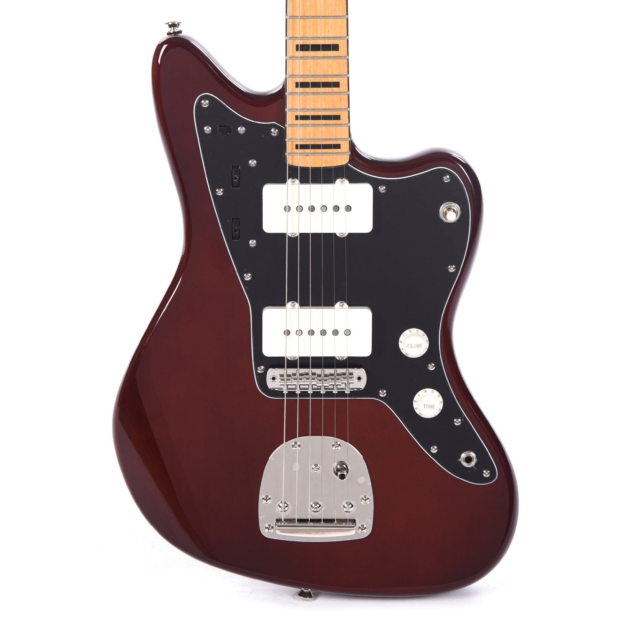 Squier Classic Vibe '70s Jazzmaster Maple Neck Walnut w/Black Blocks/Binding Electric Guitars / Solid Body