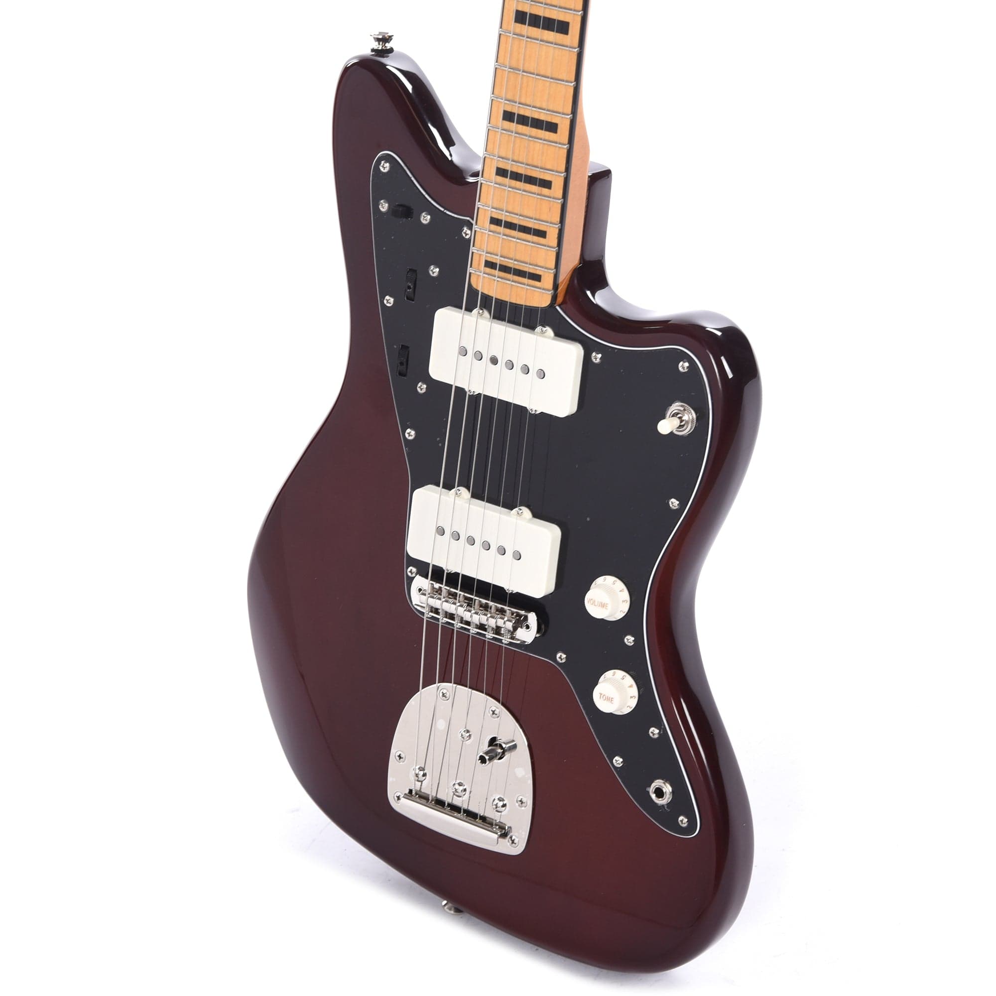 Squier Classic Vibe '70s Jazzmaster Maple Neck Walnut w/Black Blocks/Binding Electric Guitars / Solid Body