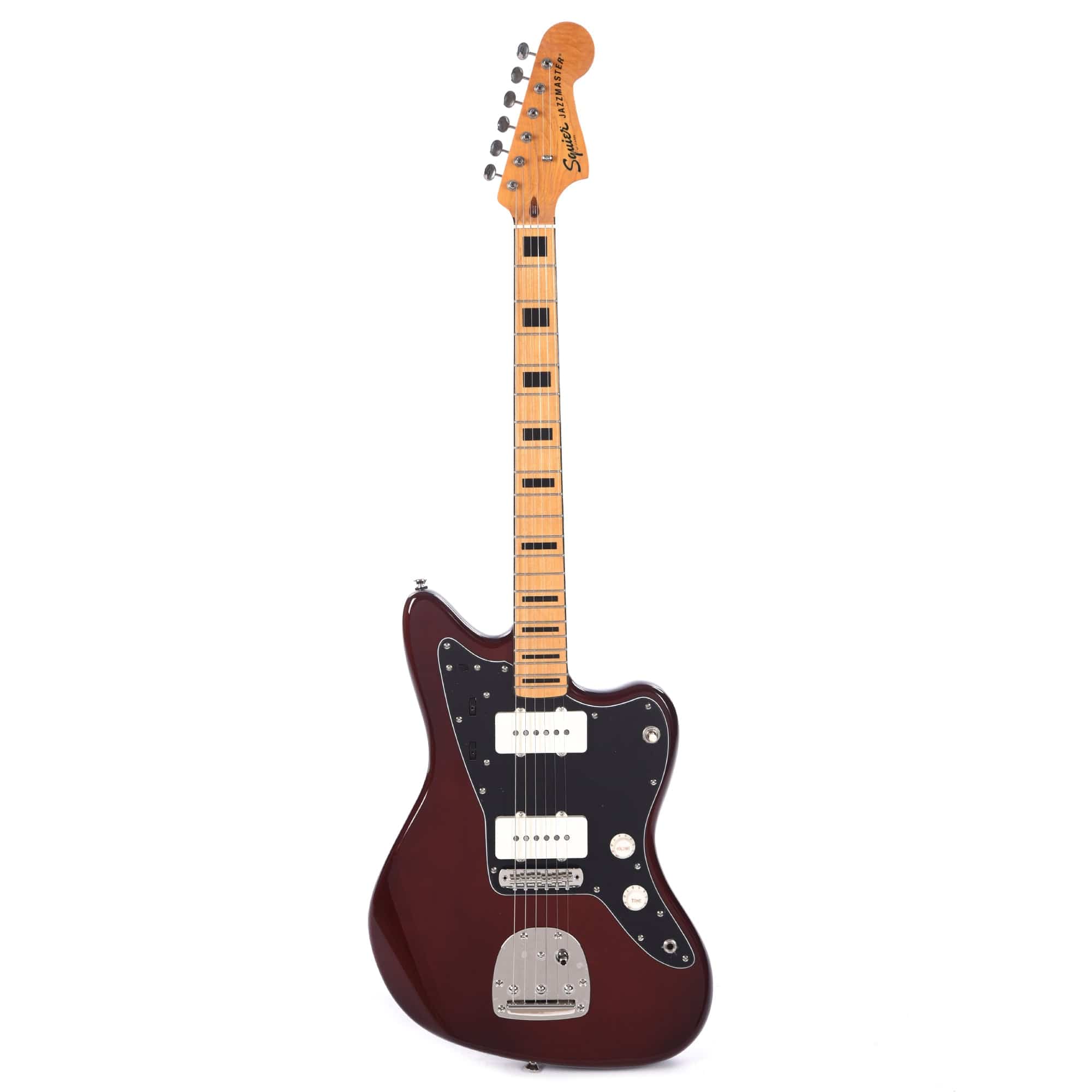 Squier Classic Vibe '70s Jazzmaster Maple Neck Walnut w/Black Blocks/Binding Electric Guitars / Solid Body