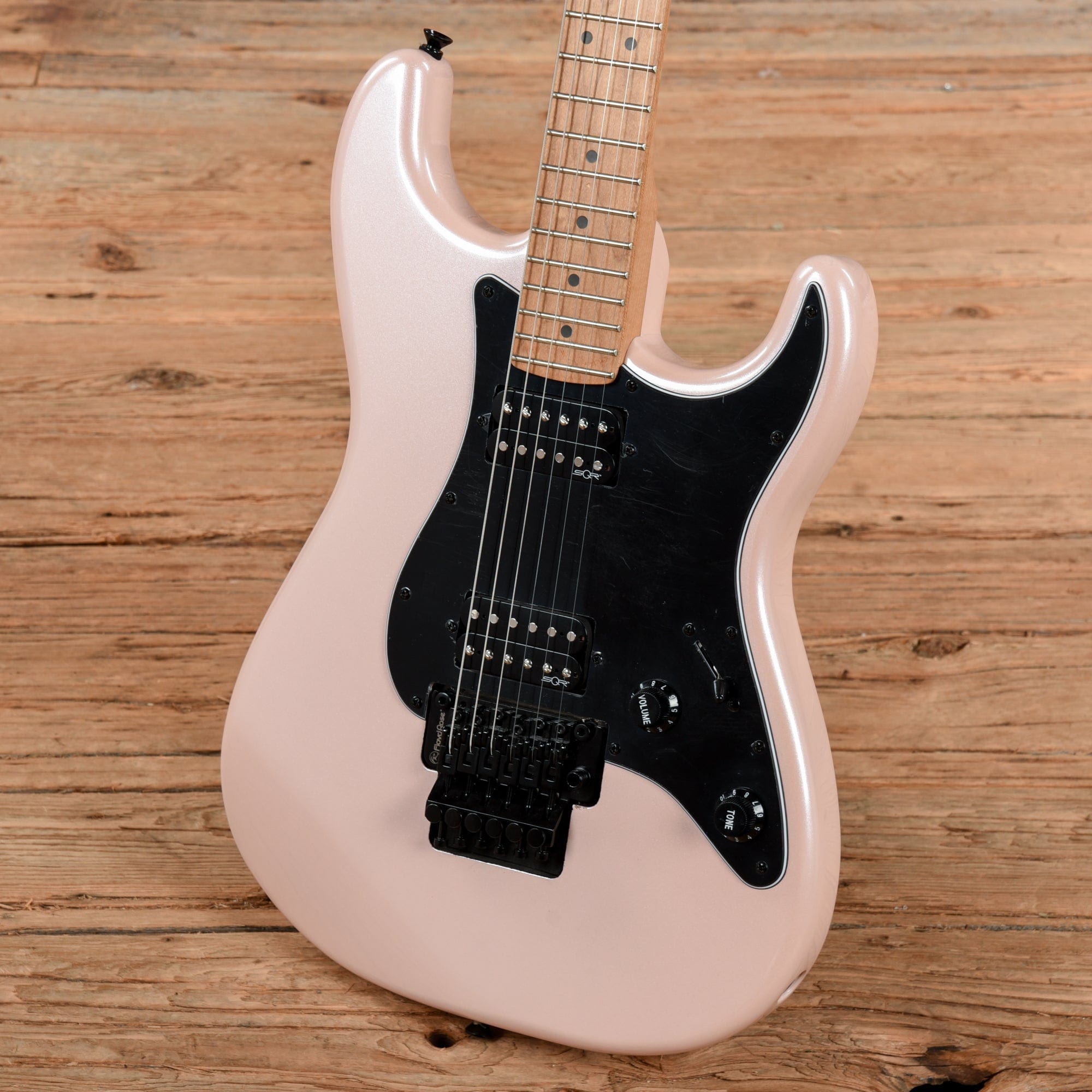 Squier Contemporary Stratocaster HH FR Roasted Shell Pink Pearl Electric Guitars / Solid Body