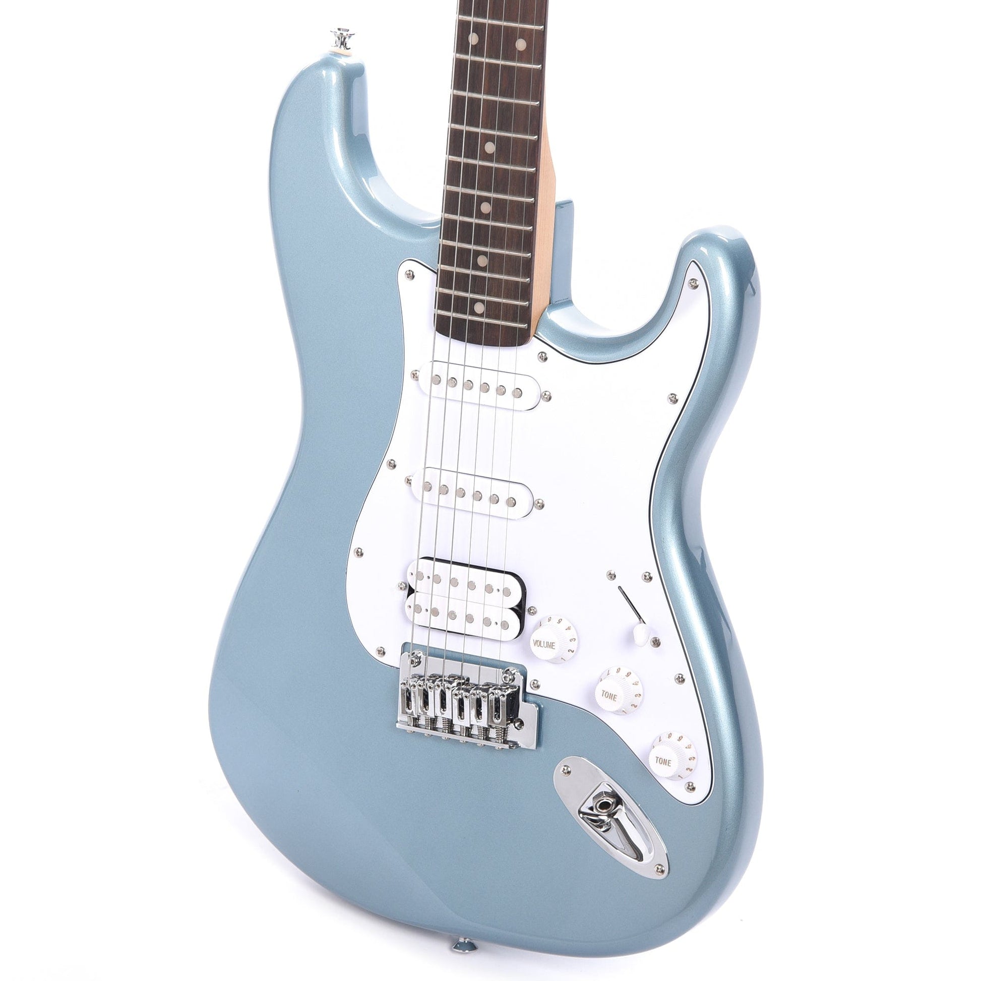 Squier FSR Affinity Series Stratocaster HSS Ice Blue Metallic Electric Guitars / Solid Body