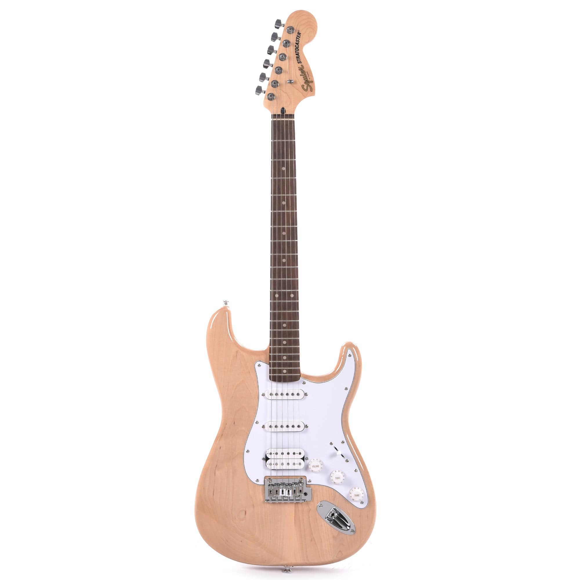 Squier FSR Affinity Series Stratocaster HSS Natural Electric Guitars / Solid Body