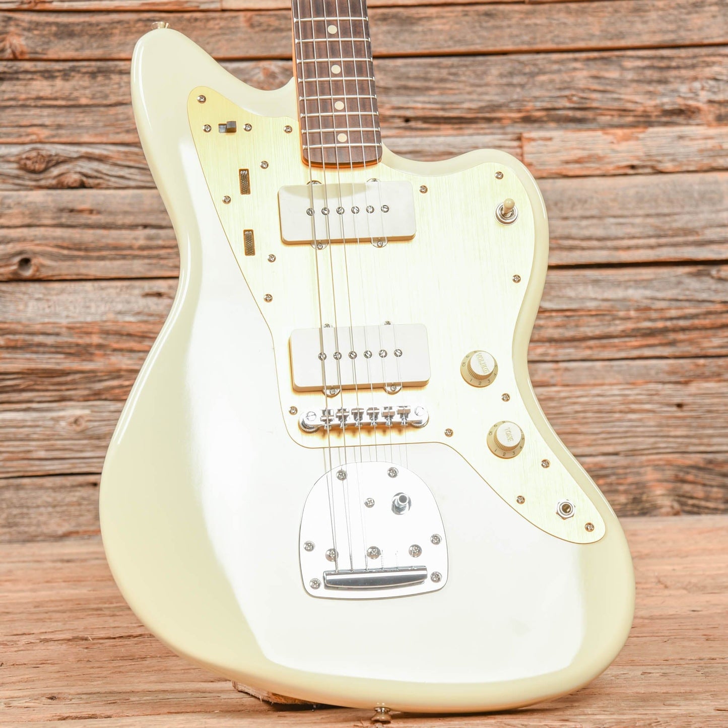 Squier J Mascis Jazzmaster Vintage White 2021 Electric Guitars / Solid Body