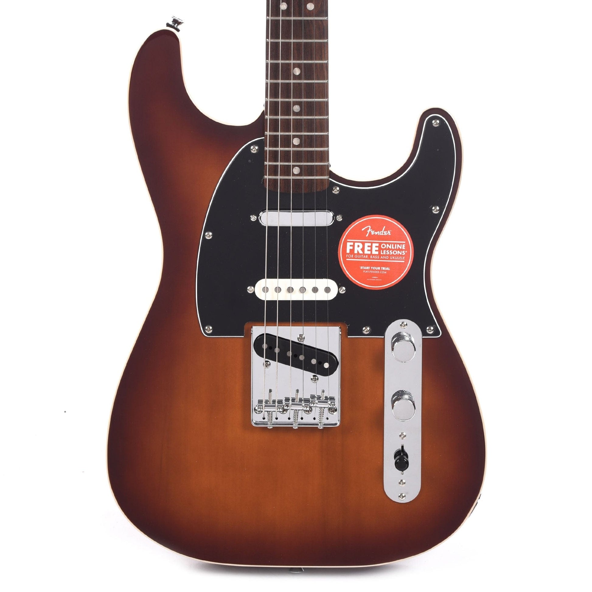 Squier Paranormal Custom Nashville Stratocaster Chocolate 2-Color Sunburst Electric Guitars / Solid Body