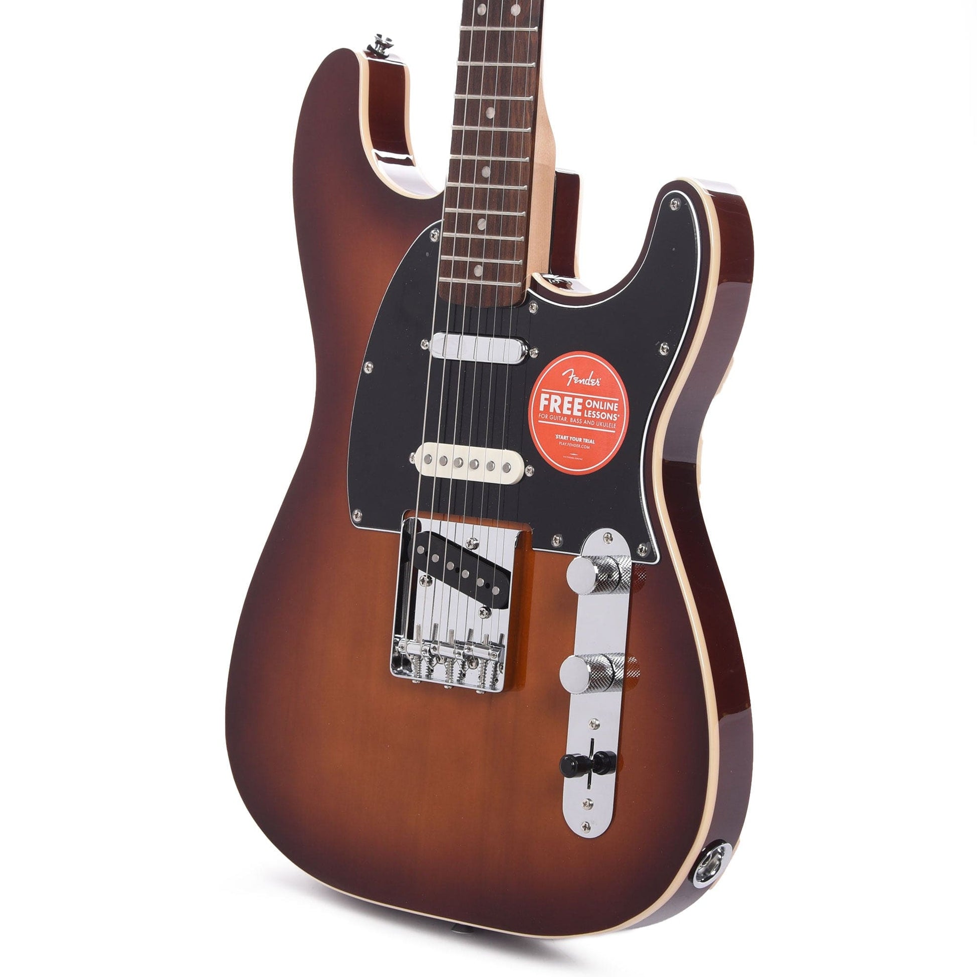 Squier Paranormal Custom Nashville Stratocaster Chocolate 2-Color Sunburst Electric Guitars / Solid Body