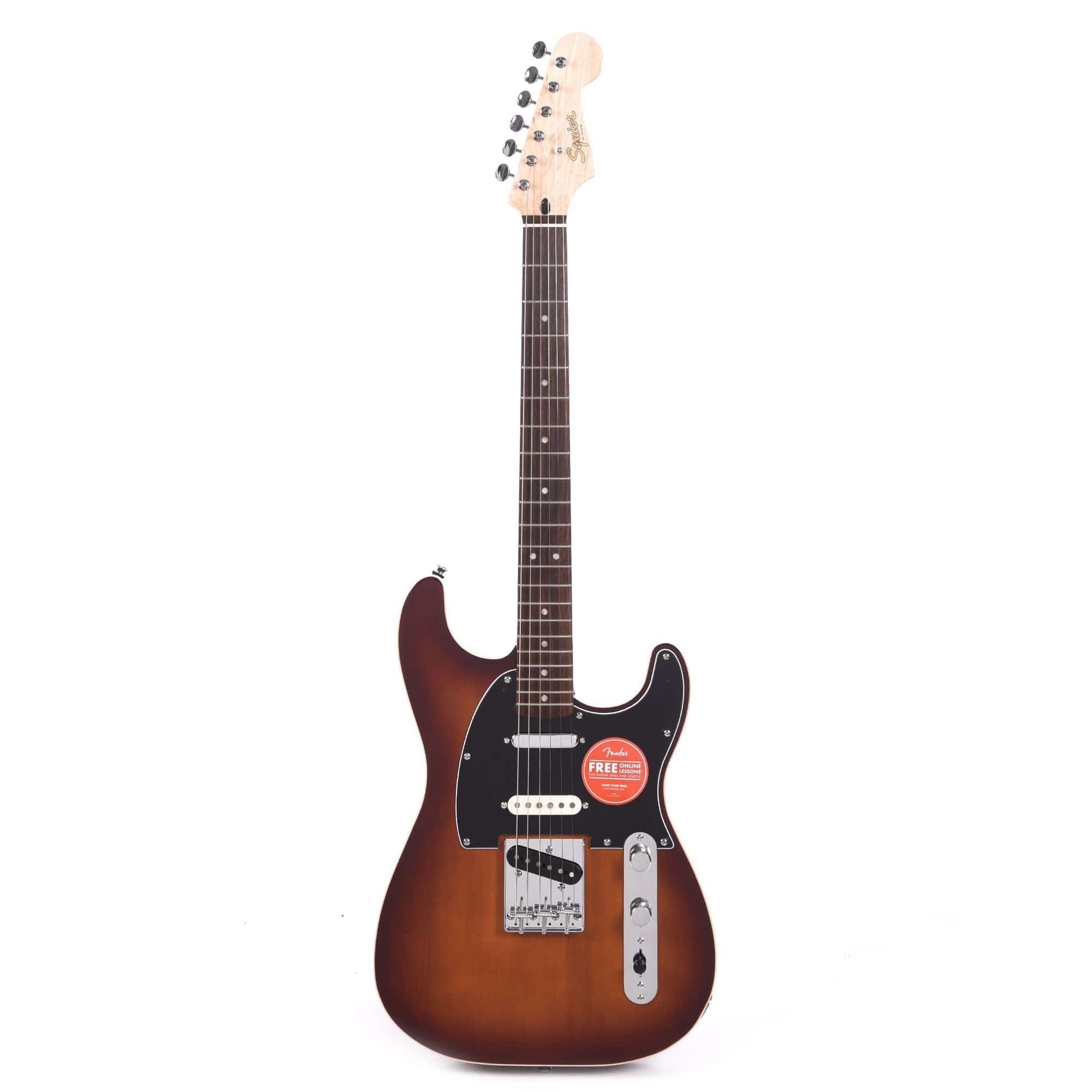 Squier Paranormal Custom Nashville Stratocaster Chocolate 2-Color Sunburst Electric Guitars / Solid Body