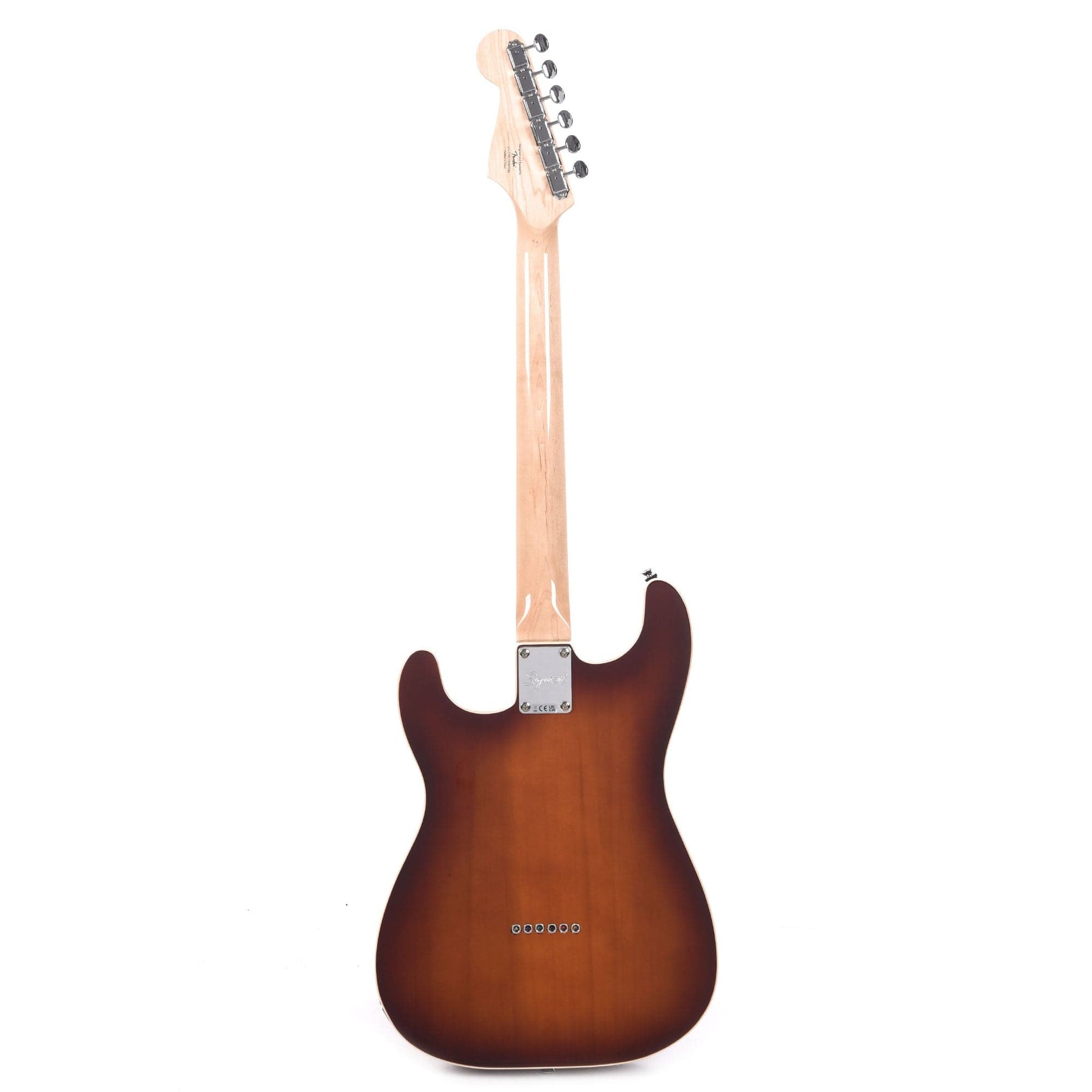 Squier Paranormal Custom Nashville Stratocaster Chocolate 2-Color Sunburst Electric Guitars / Solid Body