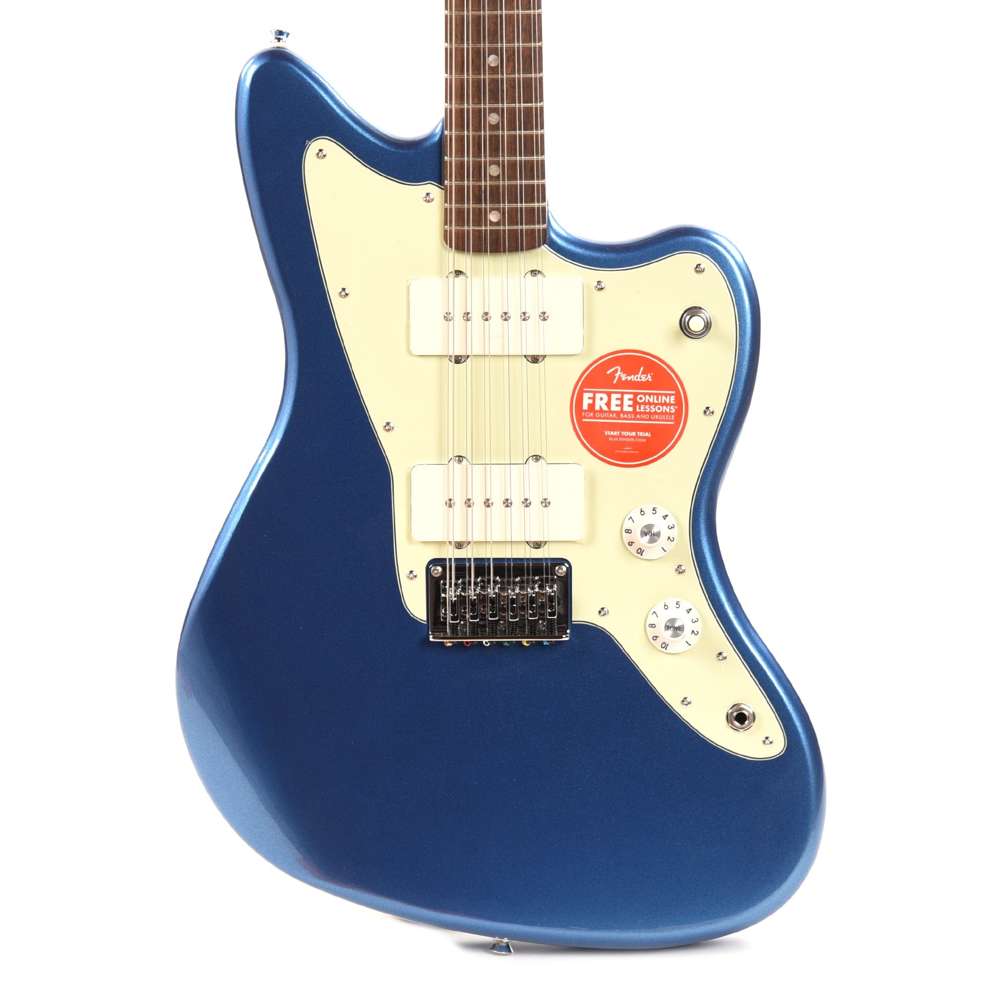 Squier Paranormal Jazzmaster XII Lake Placid Blue Electric Guitars / Solid Body