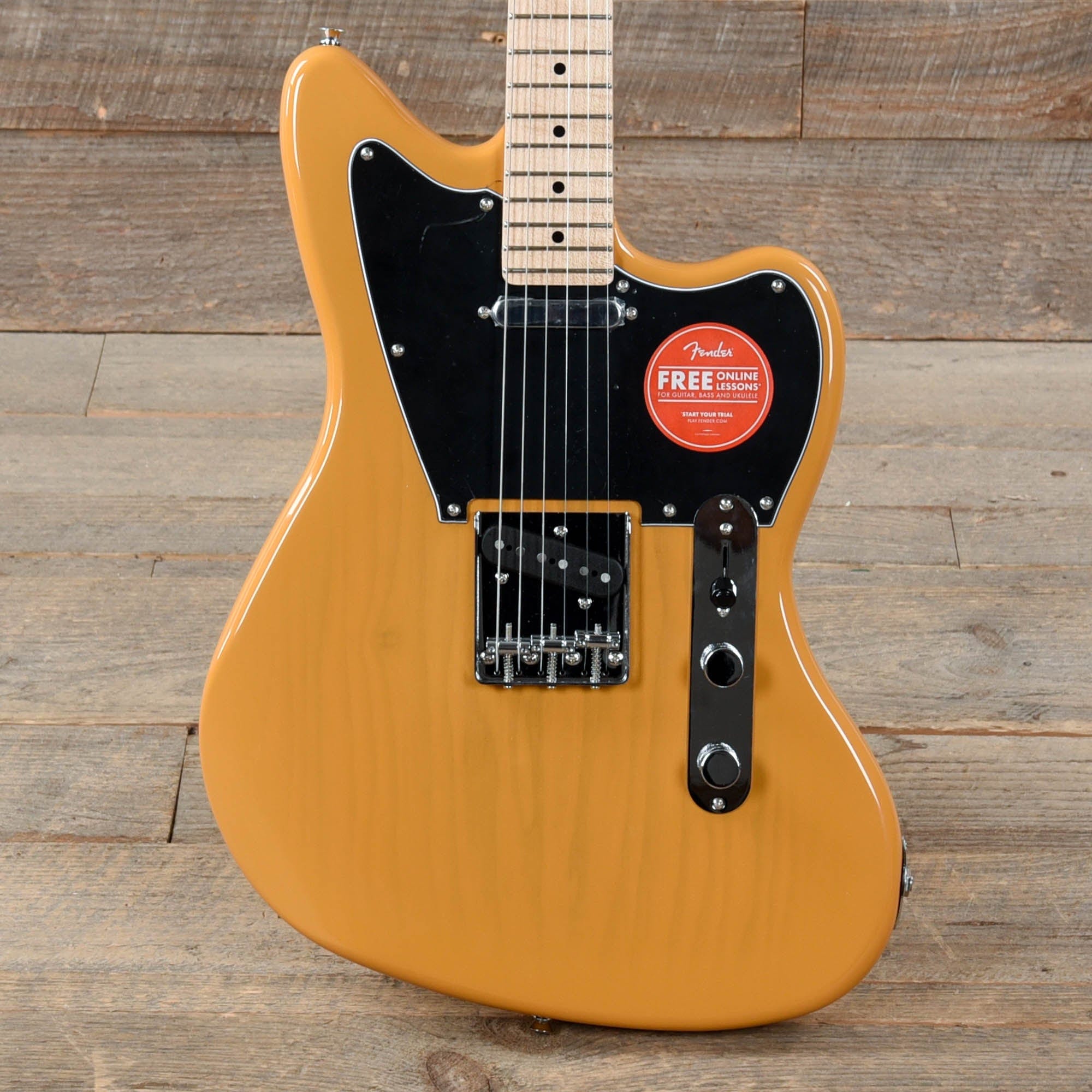 Squier Paranormal Offset Telecaster Butterscotch Blonde Electric Guitars / Solid Body