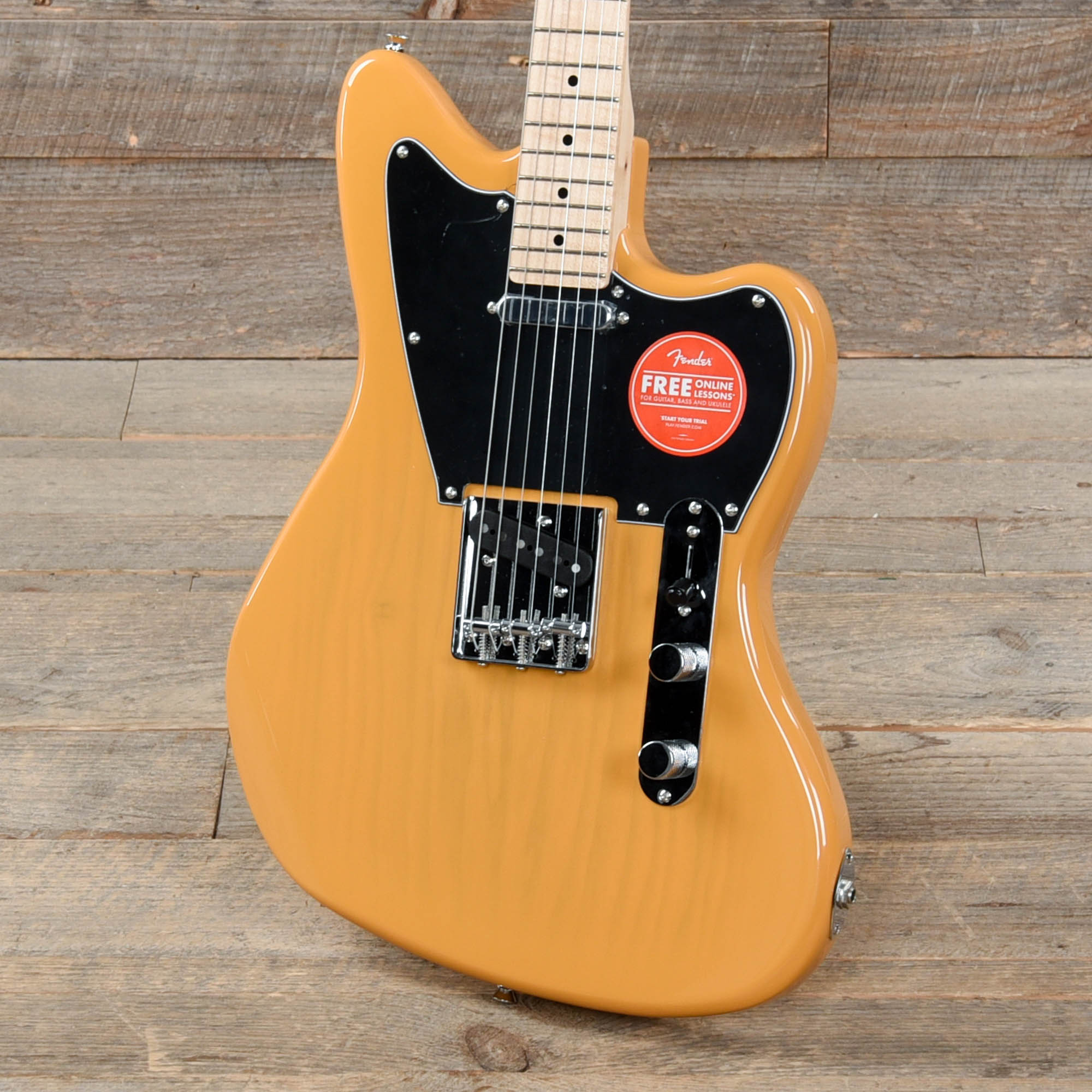 Squier Paranormal Offset Telecaster Butterscotch Blonde Electric Guitars / Solid Body