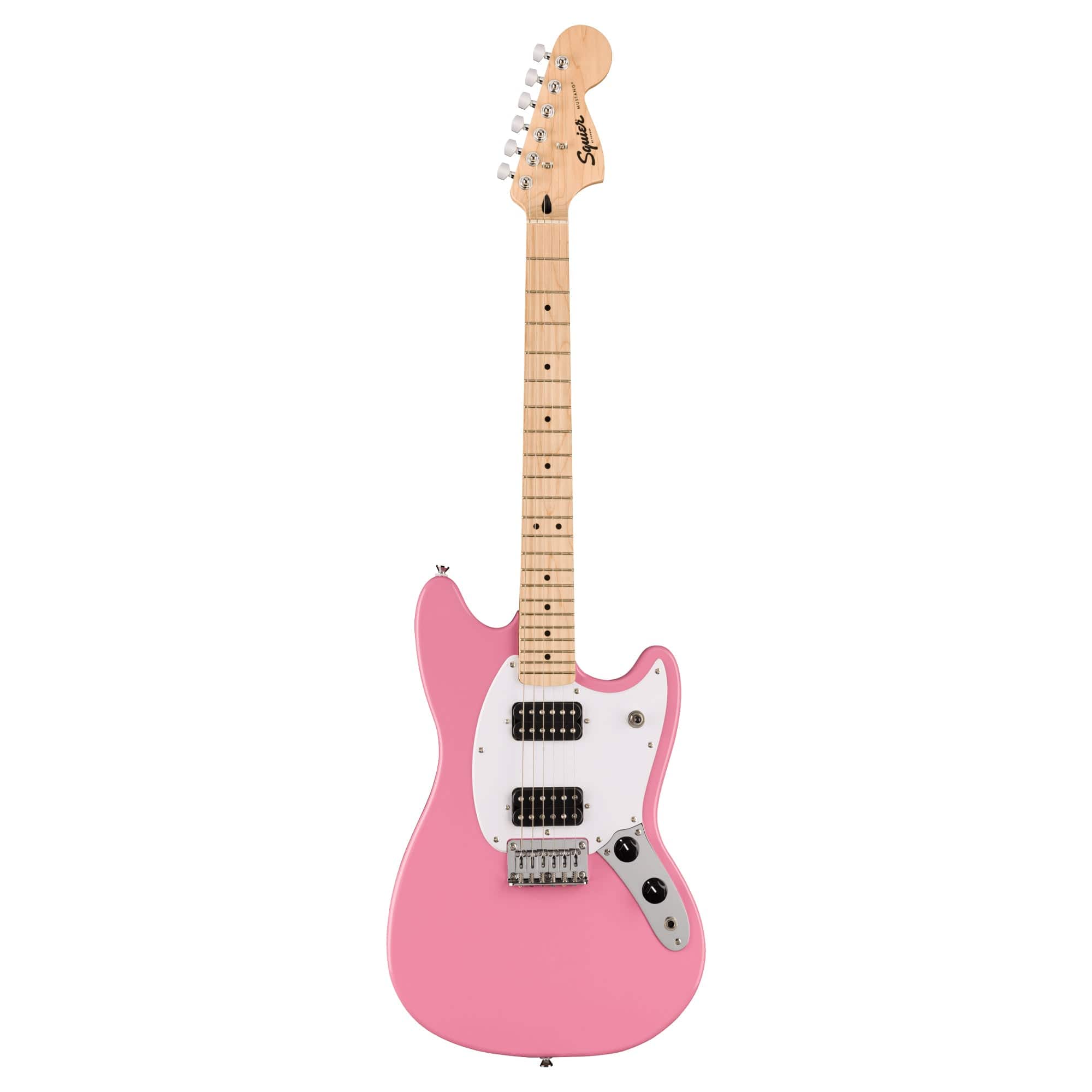 Squier Sonic Mustang HH Flash Pink Electric Guitars / Solid Body