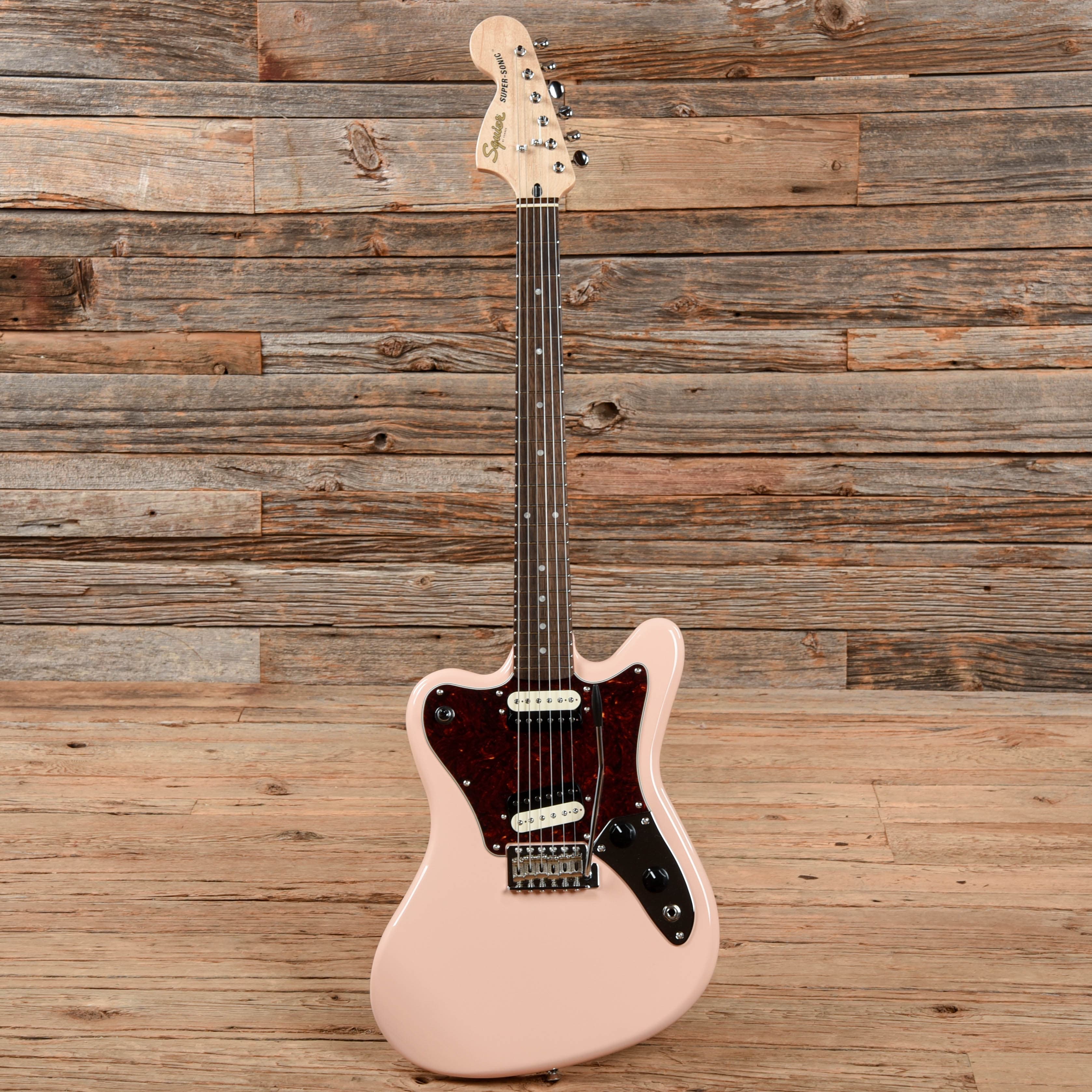 Squier Squier Paranormal Super-Sonic Shell Pink 2021 Electric Guitars / Solid Body