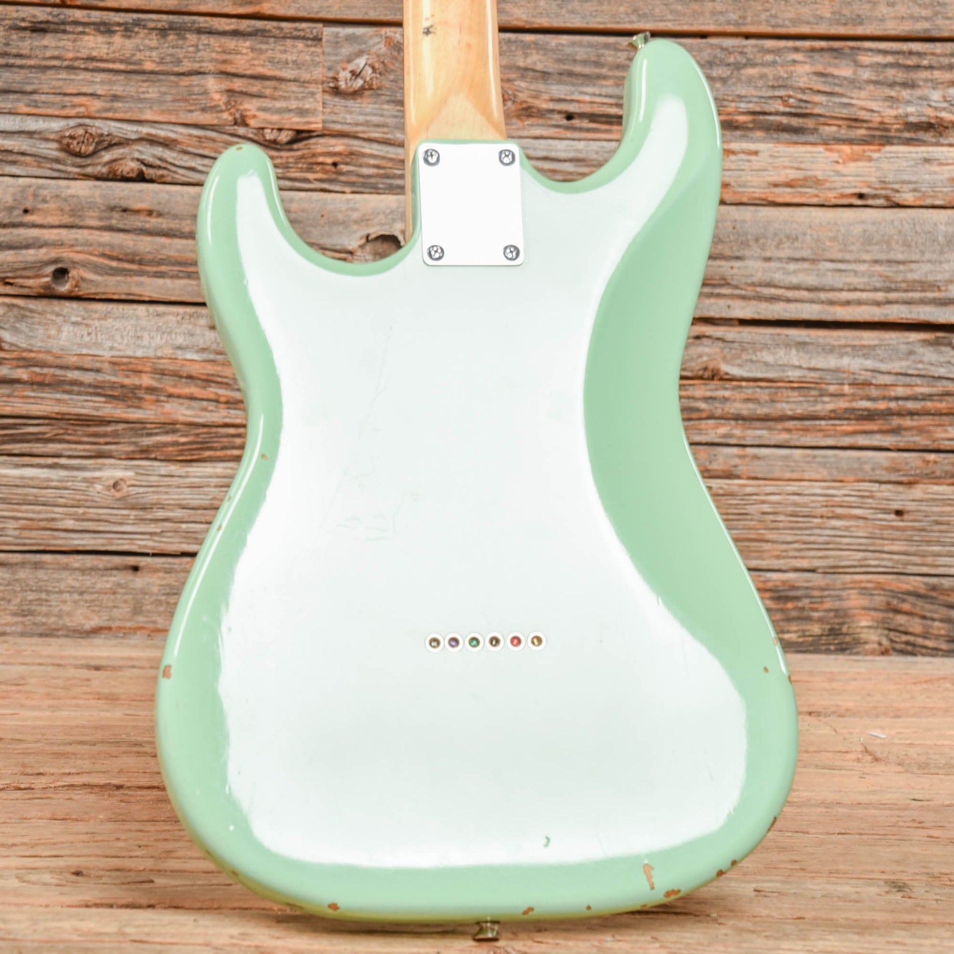 Squier Tom DeLonge Stratocaster Surf Green 2002 Electric Guitars / Solid Body