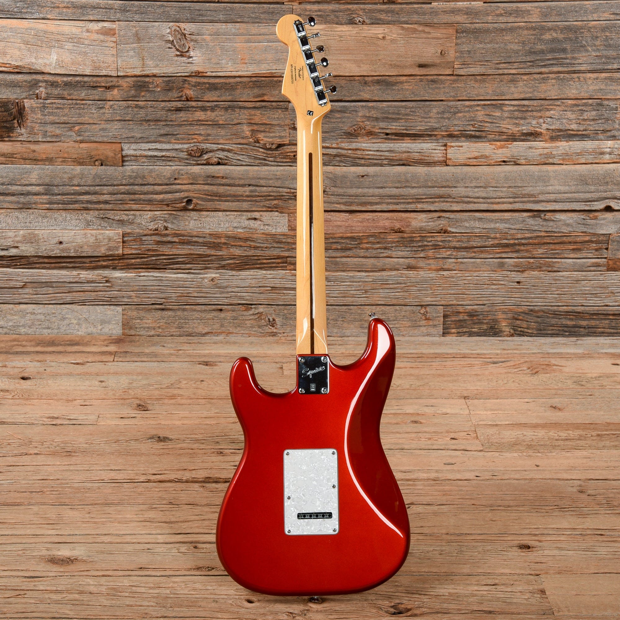 Squier Vintage Modified Surf Stratocaster Metallic Red 2013 Electric Guitars / Solid Body