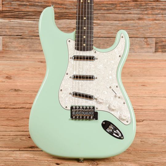 Squier Vintage Modified Surf Stratocaster Surf Green 2013 Electric Guitars / Solid Body