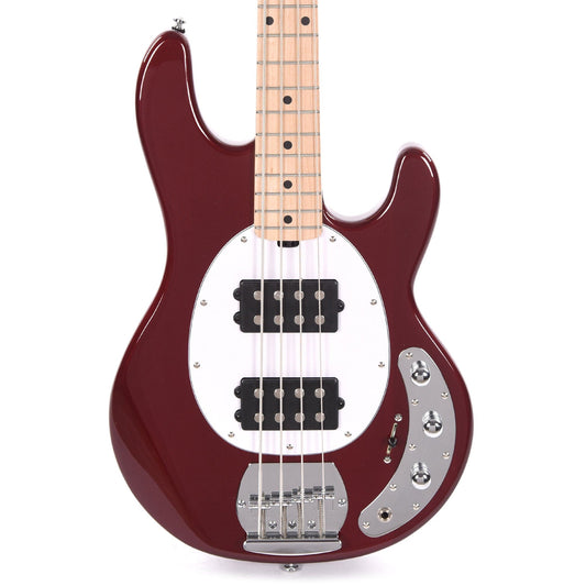 Sterling by Music Man S.U.B. Series StingRay HH Candy Apple Red Bass Guitars / 4-String