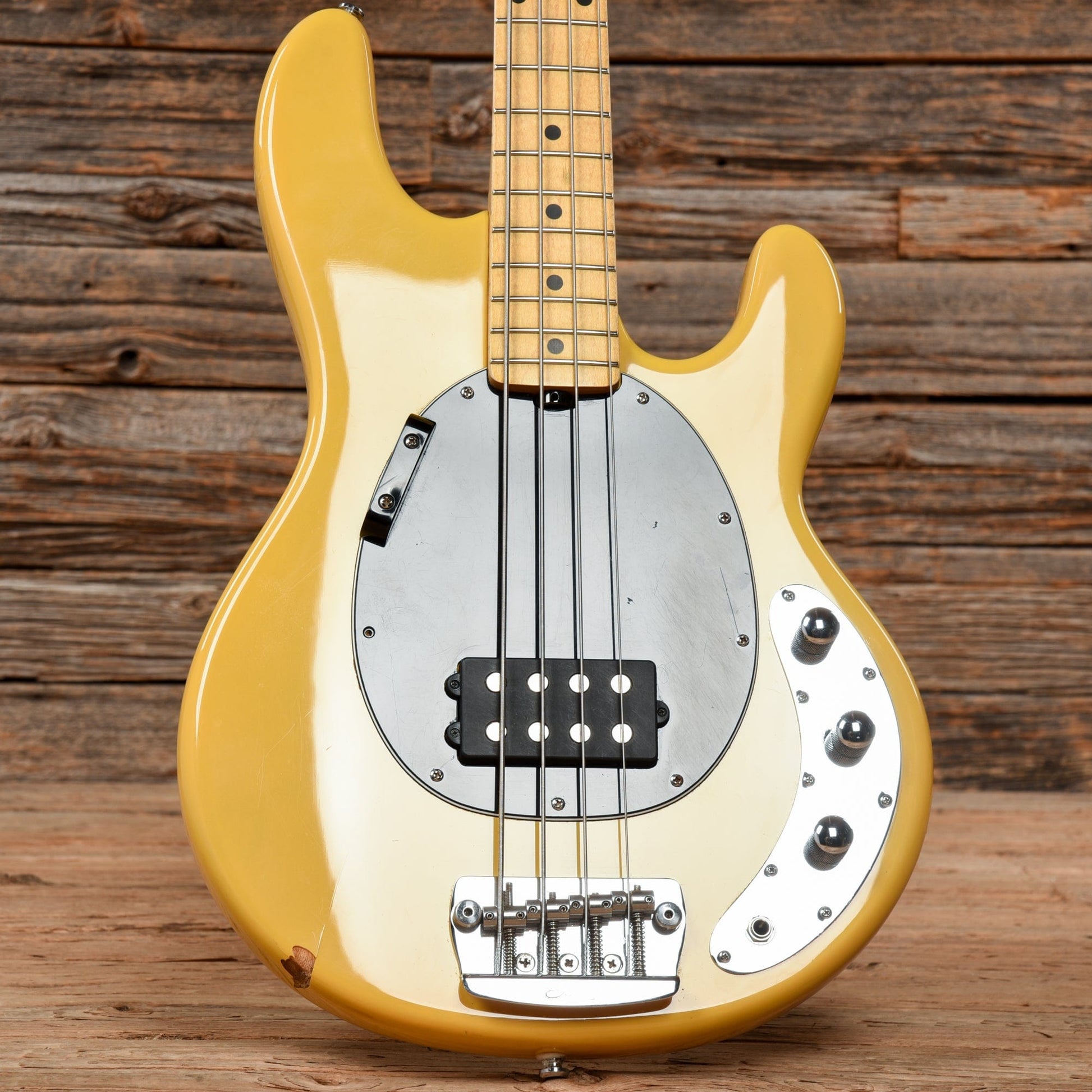 Sterling by Music Man StingRay 4 Yellow Bass Guitars / 4-String