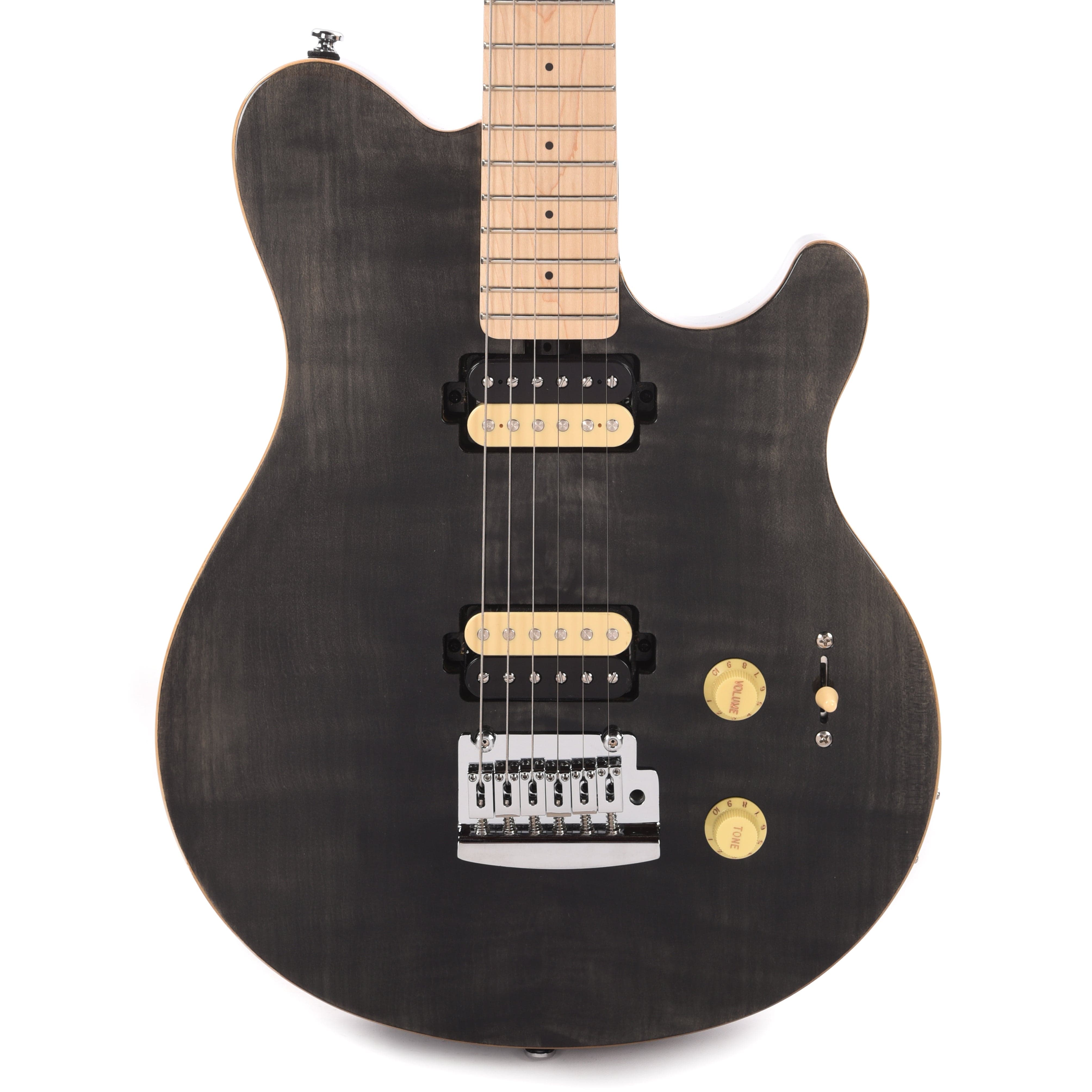 Sterling By Music Man Axis AX3 Flame Maple Trans Black – Chicago Music  Exchange