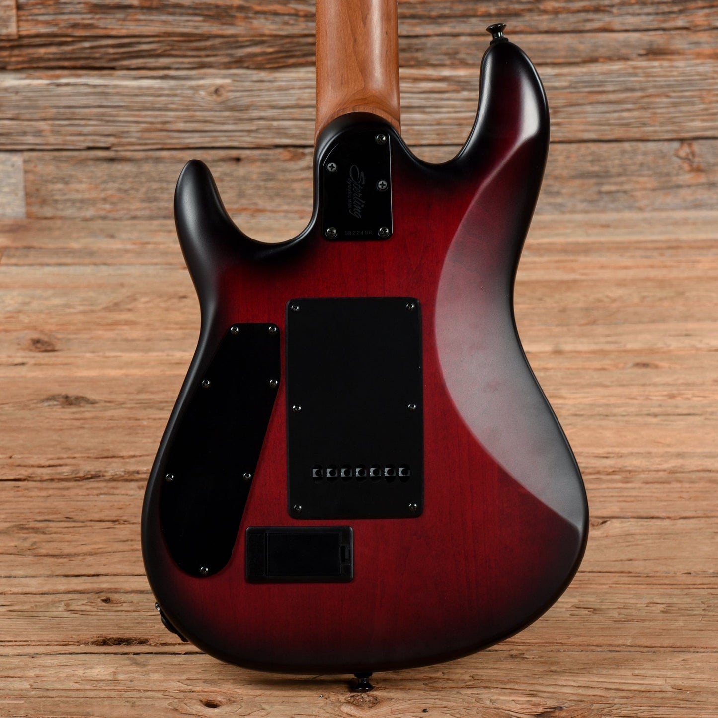 Sterling by Music Man Jason Richardson Signature 7-String Cutlass Dark Scarlet Burst Electric Guitars / Solid Body