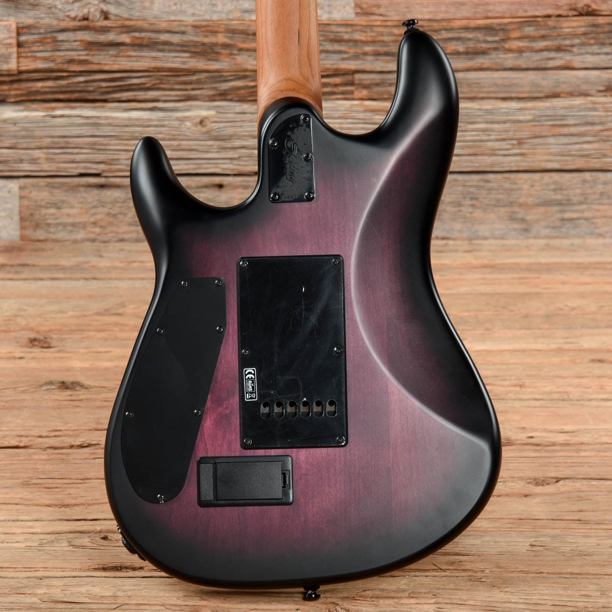 Sterling by Music Man Jason RIchardson Signature Cutlass Dark Scarlet Burst Electric Guitars / Solid Body