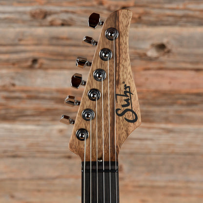 Suhr Modern Black Limba w/Waterfall Burl Maple Top Inferno Burst Electric Guitars / Solid Body