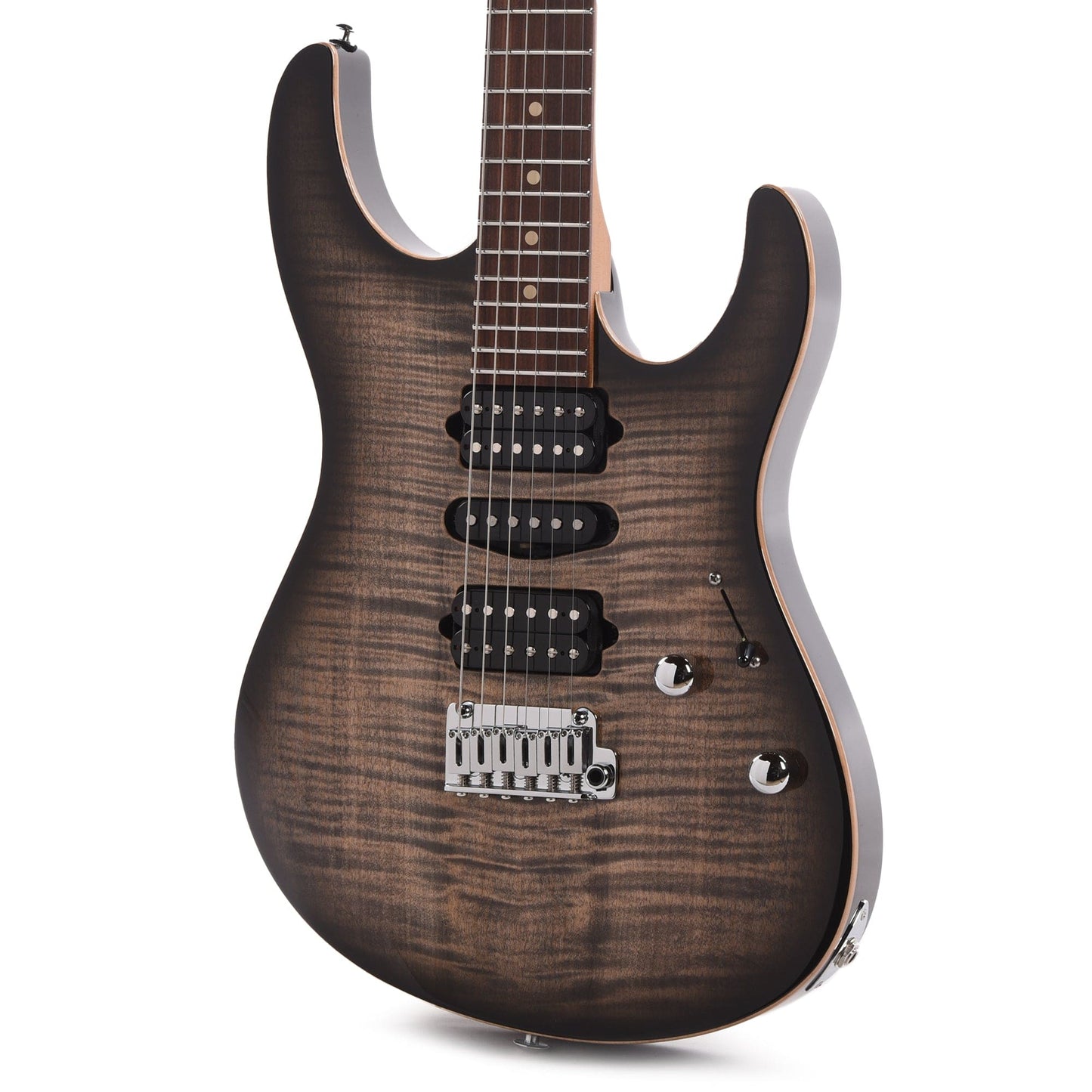 Suhr Modern Plus HSH Trans Charcoal Burst w/Deluxe Gig Bag Electric Guitars / Solid Body